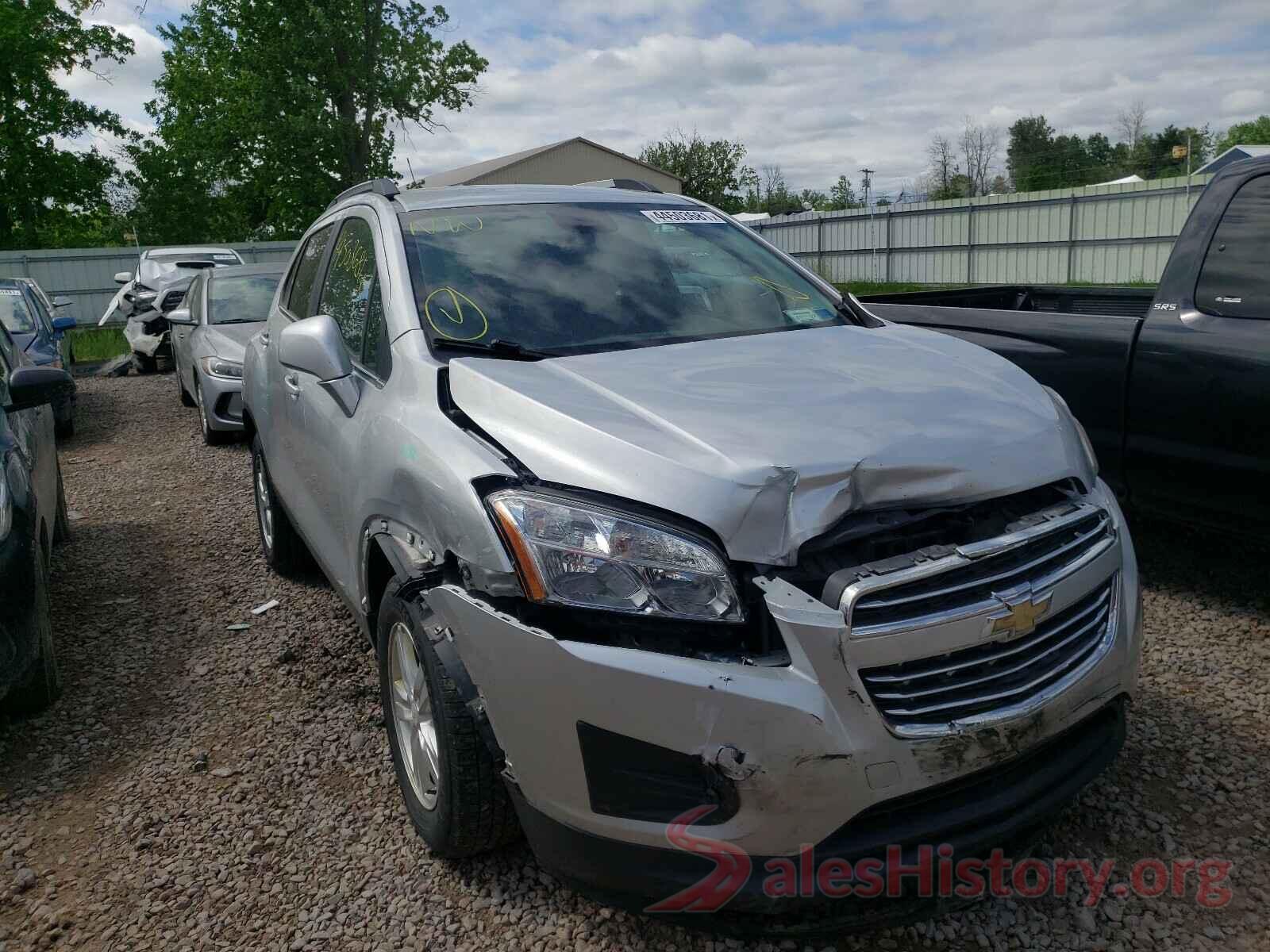 3GNCJLSB3GL280320 2016 CHEVROLET TRAX