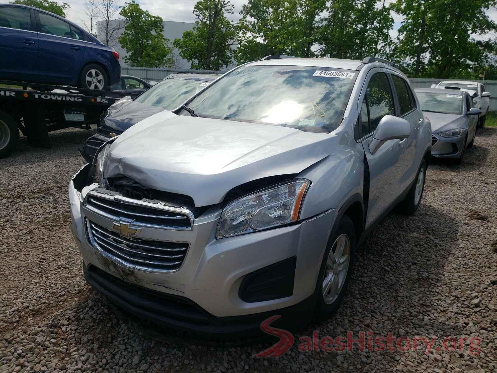 3GNCJLSB3GL280320 2016 CHEVROLET TRAX