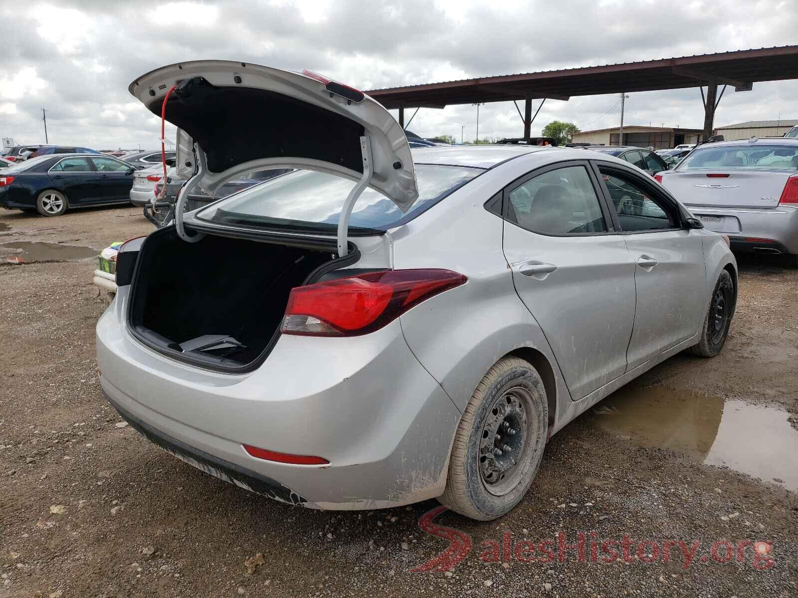 5NPDH4AE3GH789334 2016 HYUNDAI ELANTRA