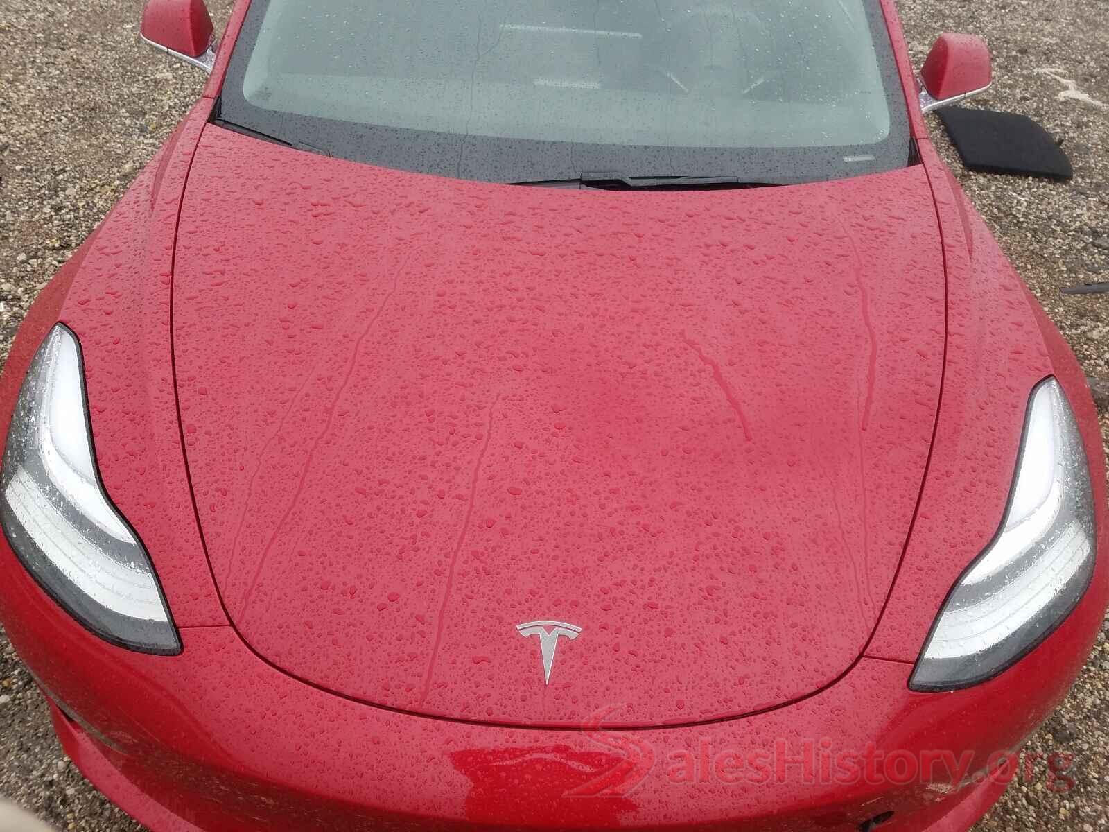 5YJ3E1EB9KF387022 2019 TESLA MODEL 3