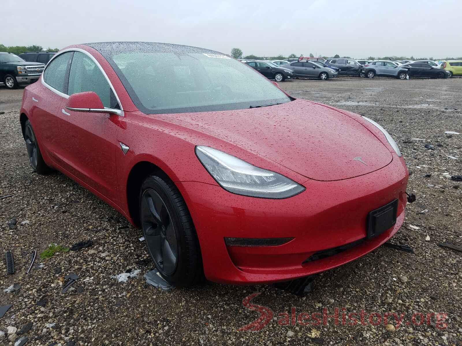 5YJ3E1EB9KF387022 2019 TESLA MODEL 3