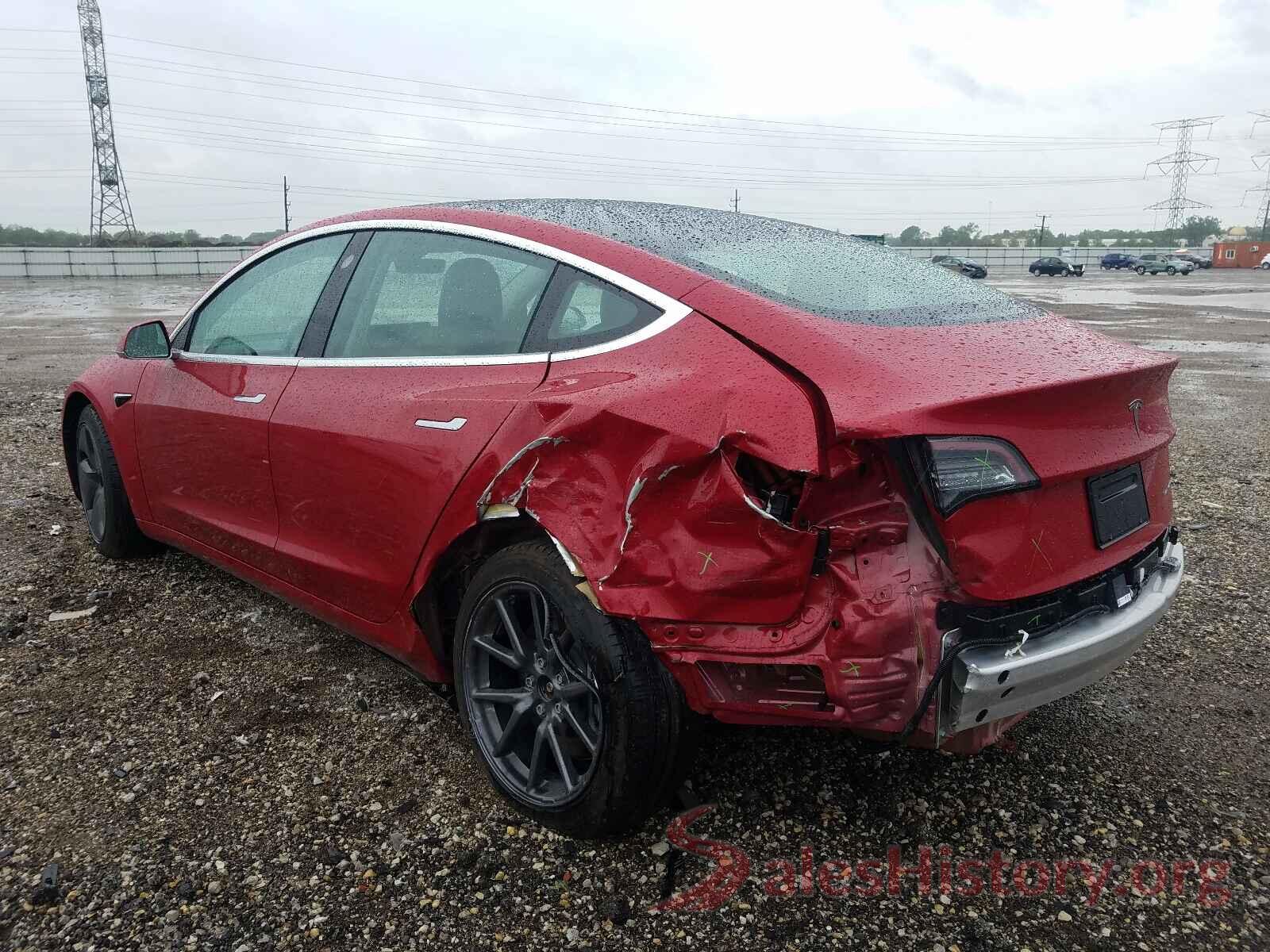 5YJ3E1EB9KF387022 2019 TESLA MODEL 3