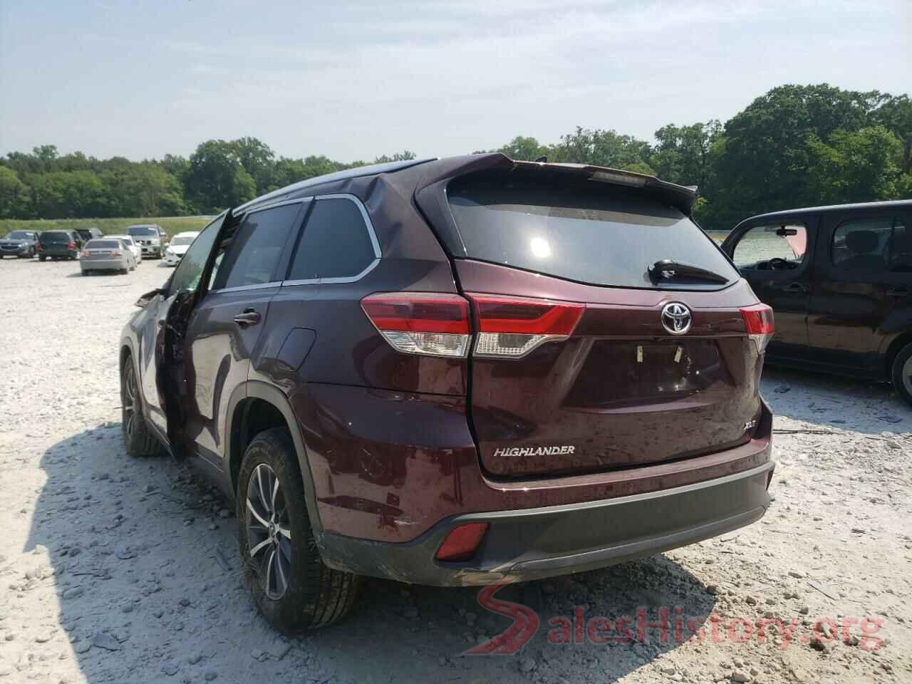 5TDKZRFH9JS279057 2018 TOYOTA HIGHLANDER