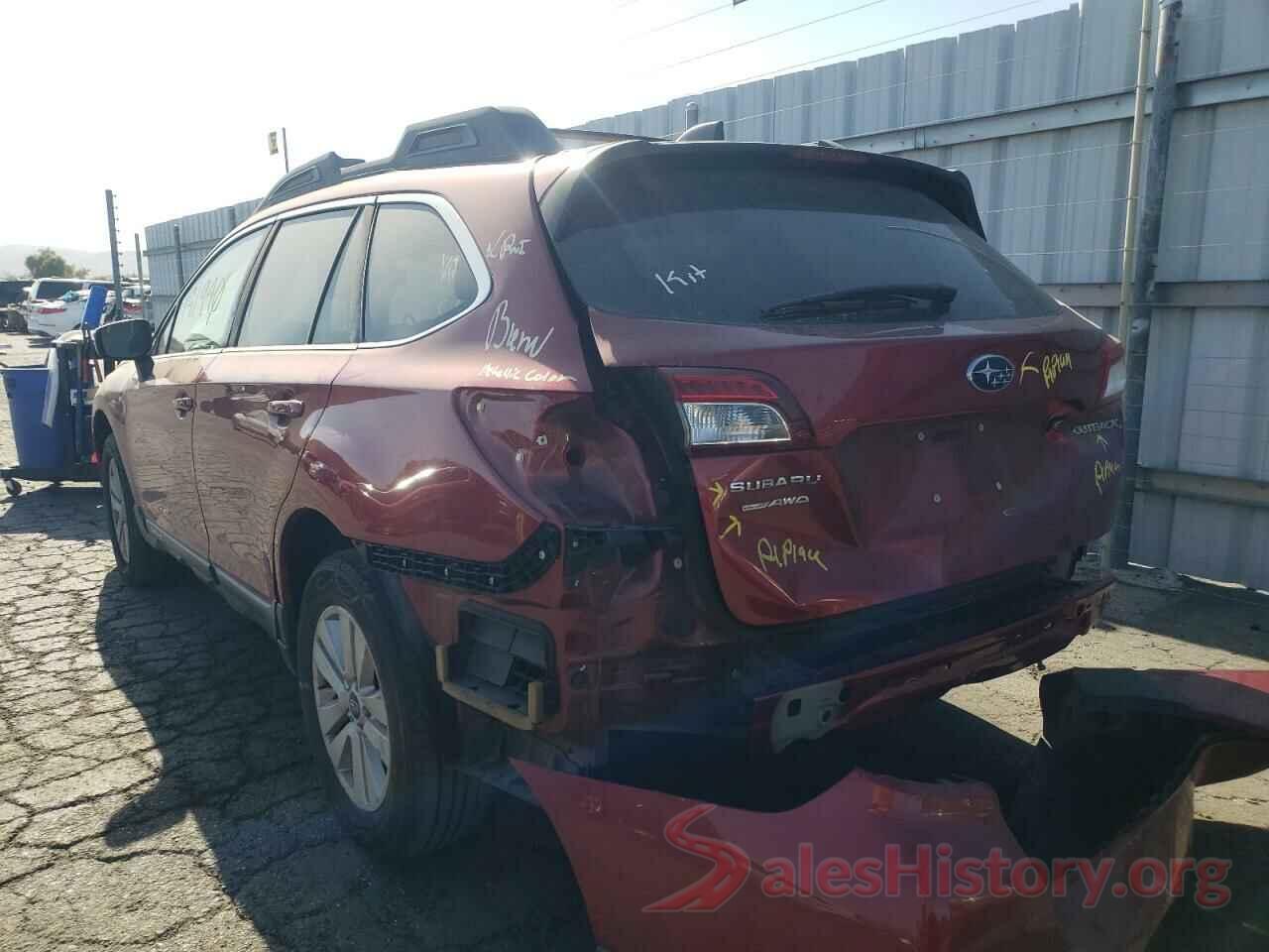 4S4BSAFC6K3227765 2019 SUBARU OUTBACK