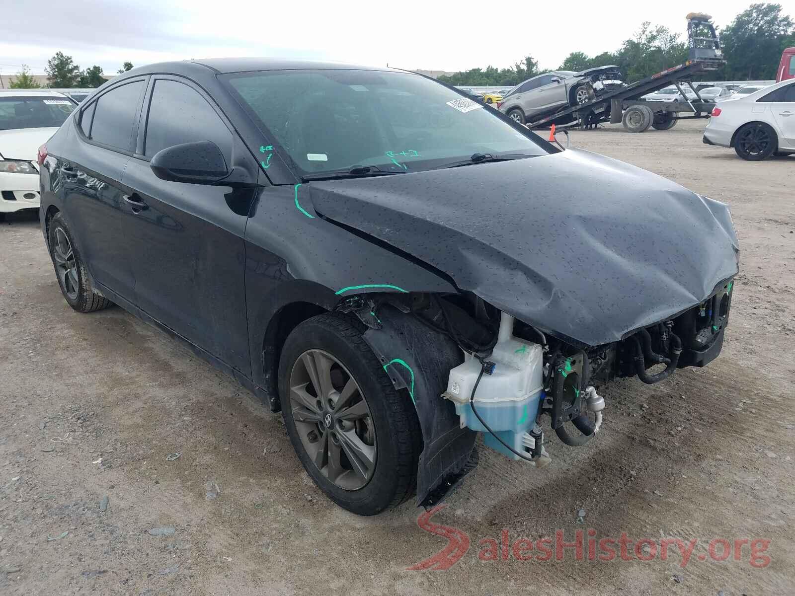 5NPD84LF8JH289604 2018 HYUNDAI ELANTRA