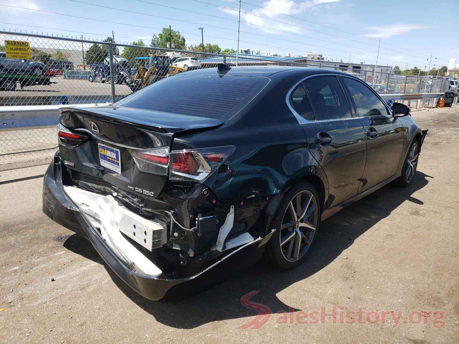 JTHCZ1BL4GA001722 2016 LEXUS GS350