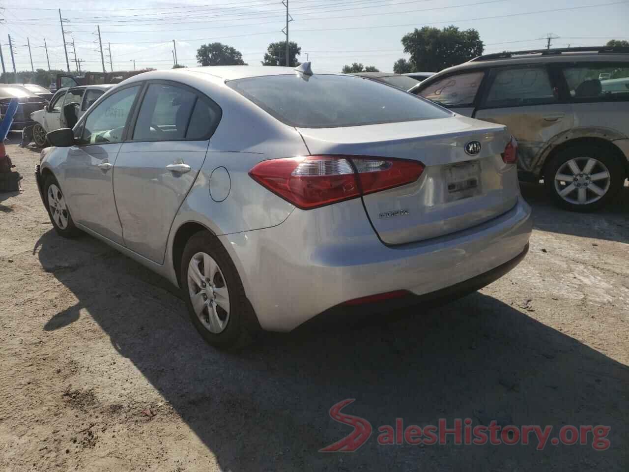 KNAFX4A6XG5519390 2016 KIA FORTE