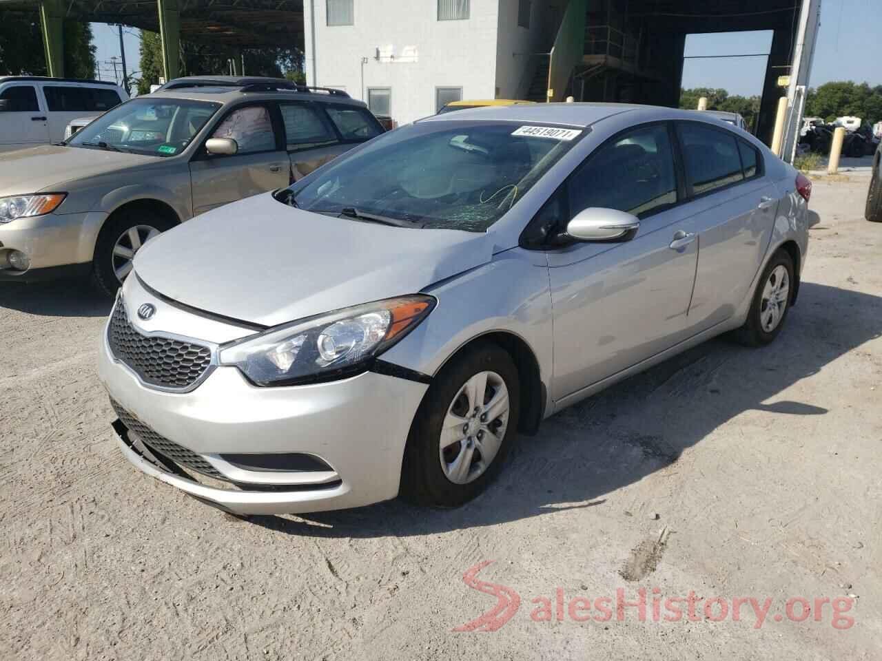 KNAFX4A6XG5519390 2016 KIA FORTE