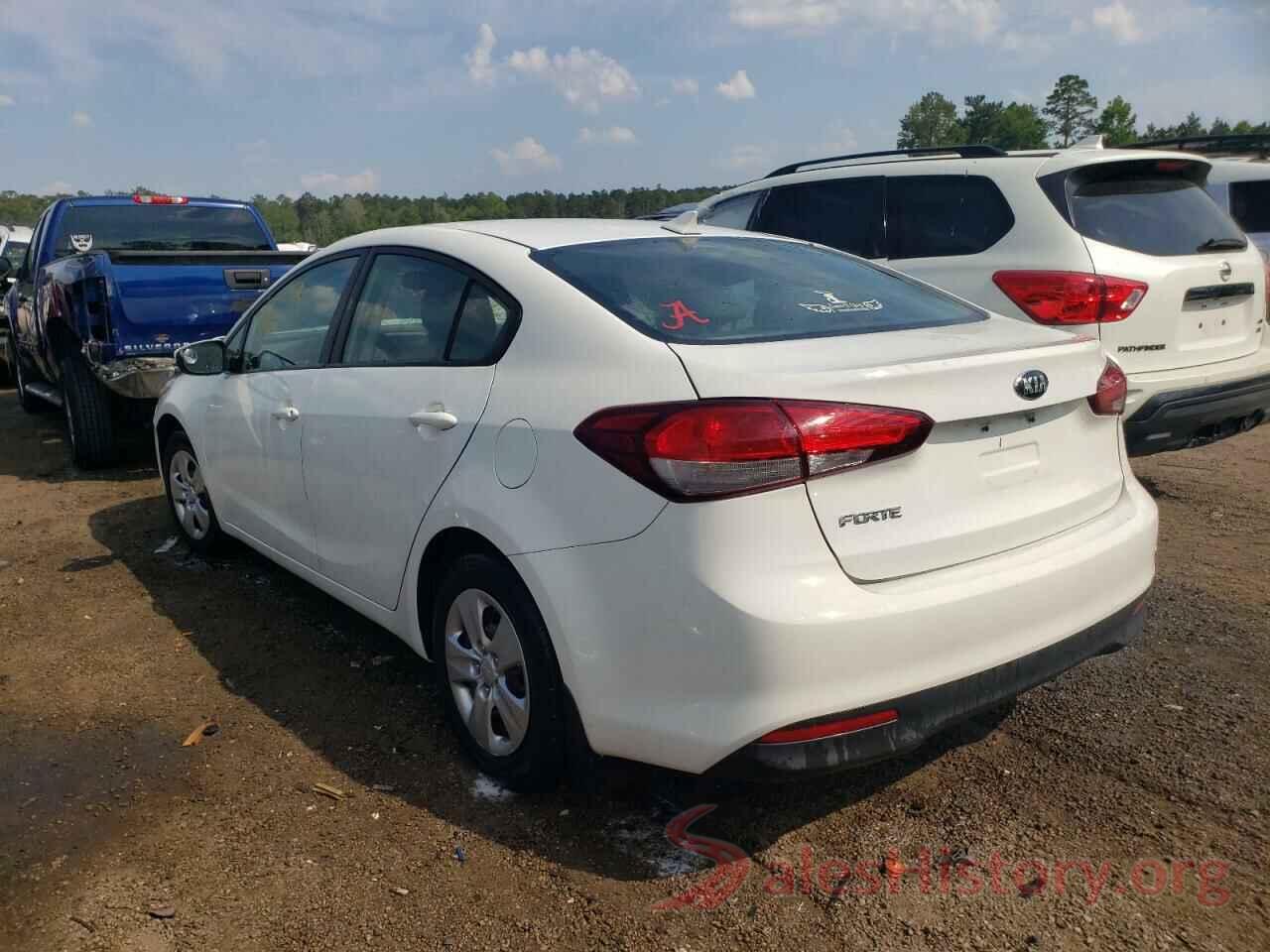 3KPFK4A77HE029652 2017 KIA FORTE