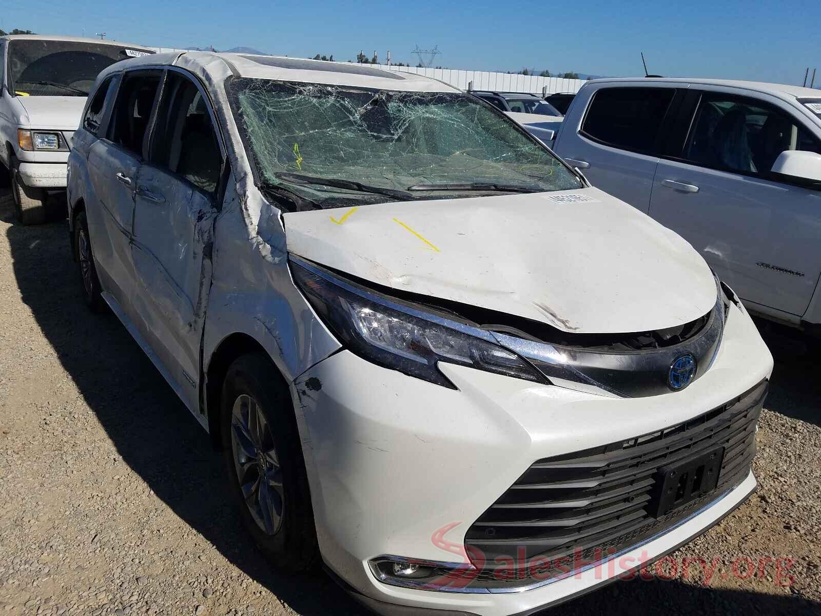 5TDYRKECXMS034232 2021 TOYOTA SIENNA