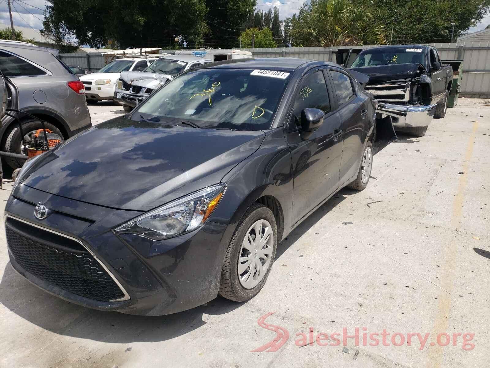 3MYDLBYV5LY717025 2020 TOYOTA YARIS