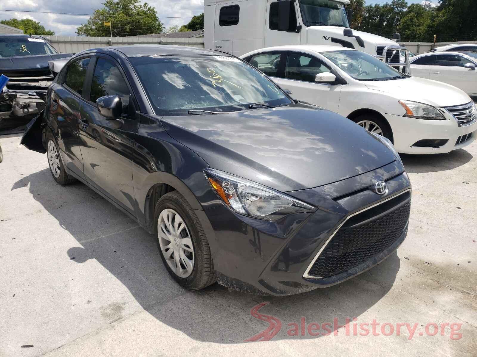 3MYDLBYV5LY717025 2020 TOYOTA YARIS