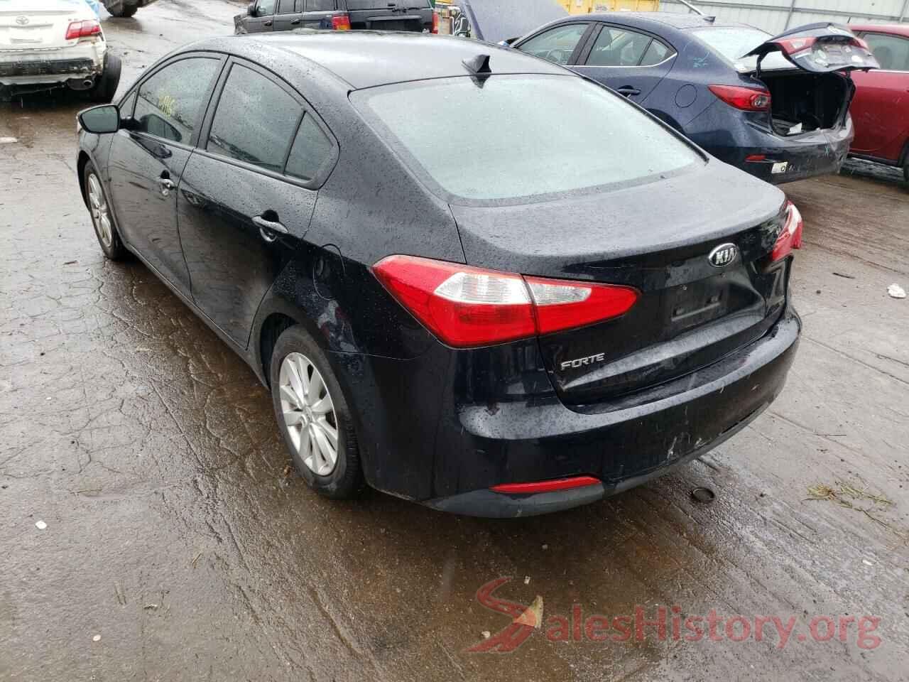 KNAFX4A66G5446969 2016 KIA FORTE