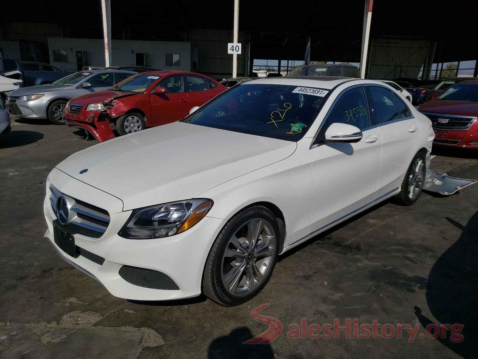 55SWF4JB1JU278472 2018 MERCEDES-BENZ C CLASS