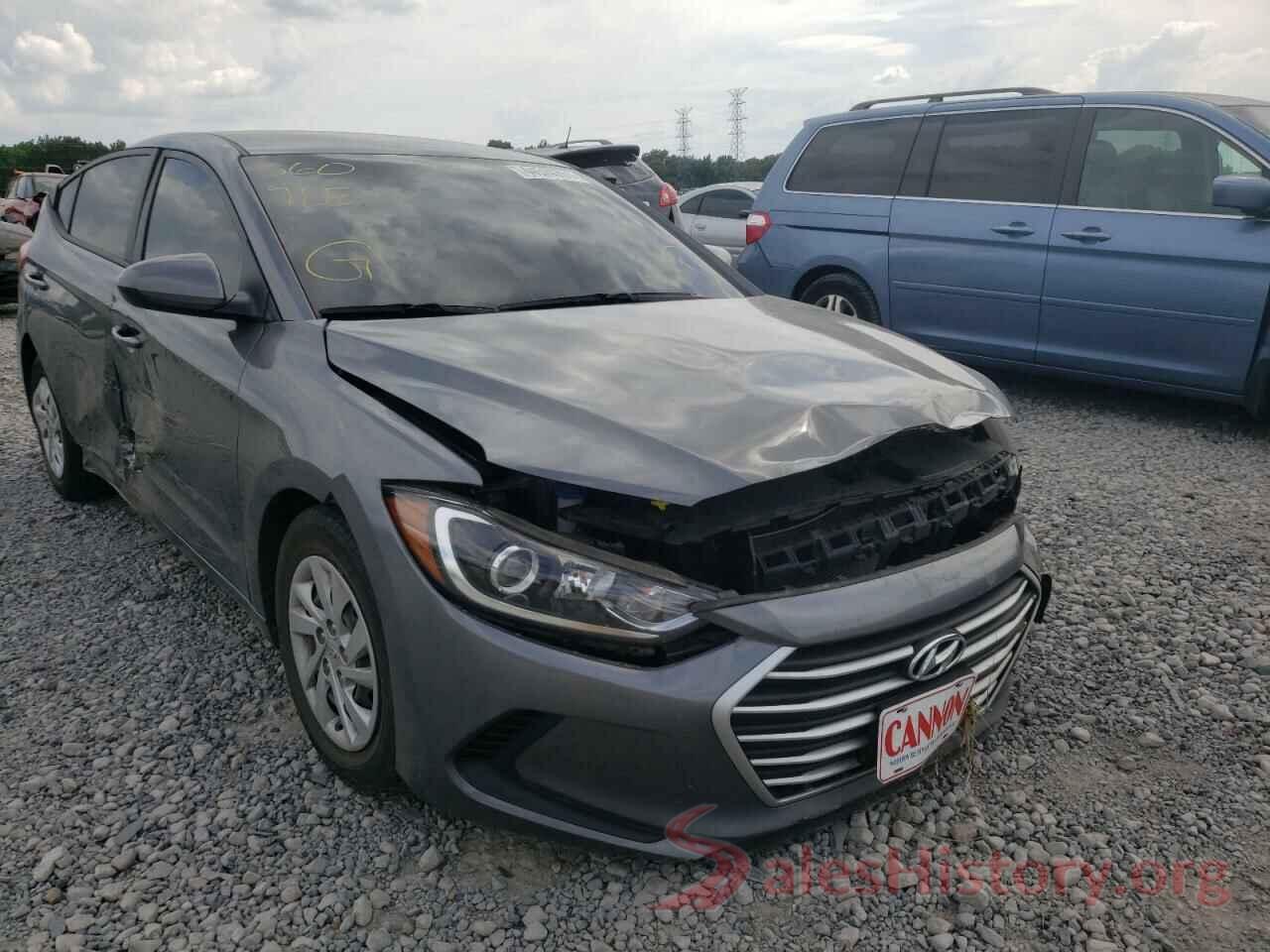 5NPD74LF9JH377001 2018 HYUNDAI ELANTRA