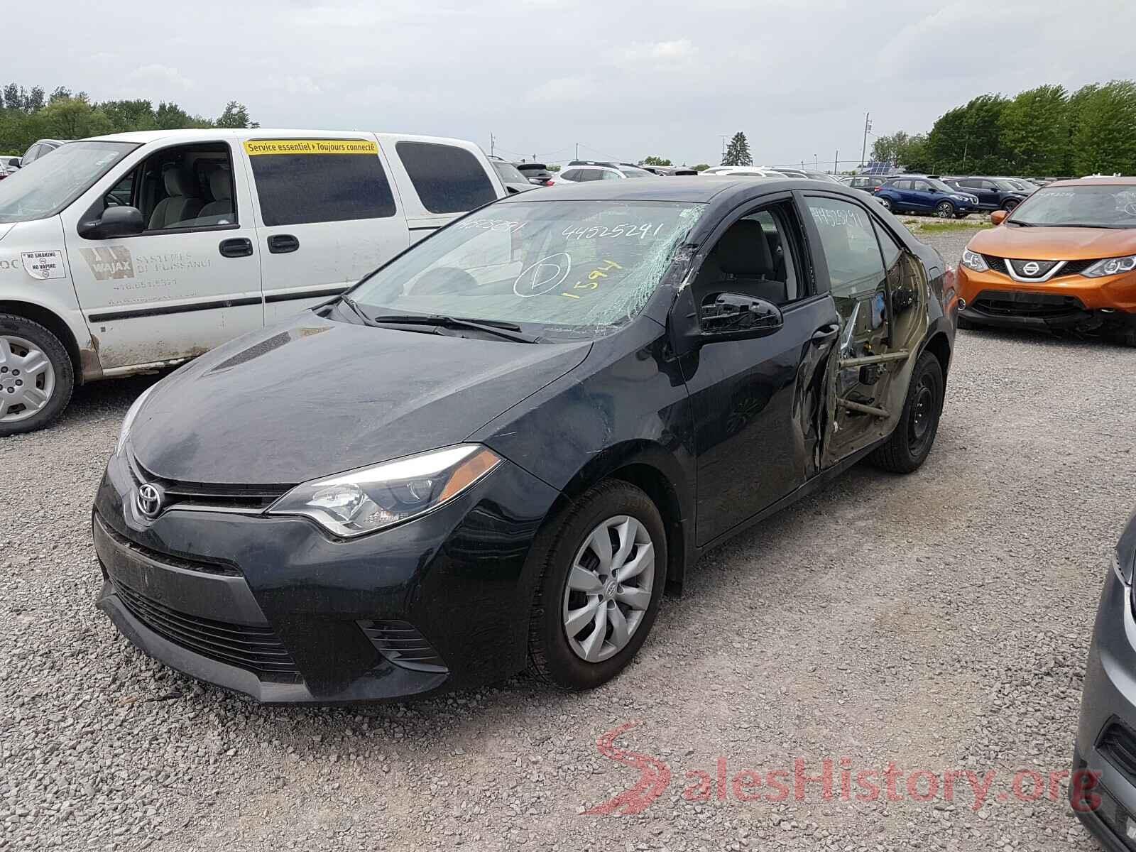 2T1BURHE9GC706160 2016 TOYOTA COROLLA