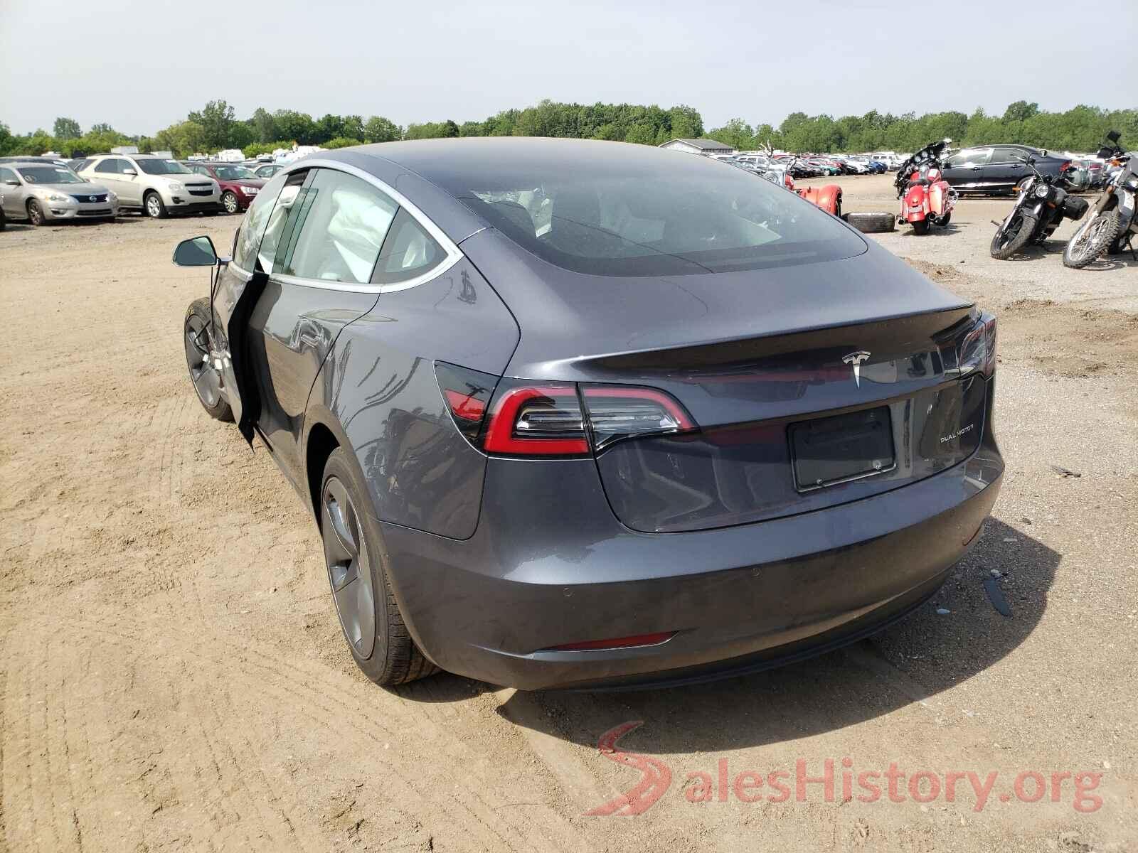 5YJ3E1EB8LF663630 2020 TESLA MODEL 3