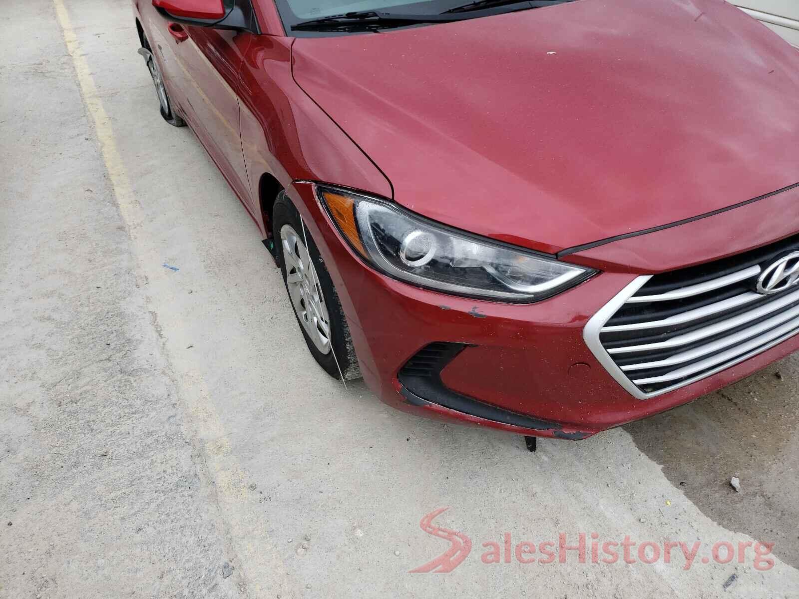 KMHD74LF4HU362952 2017 HYUNDAI ELANTRA