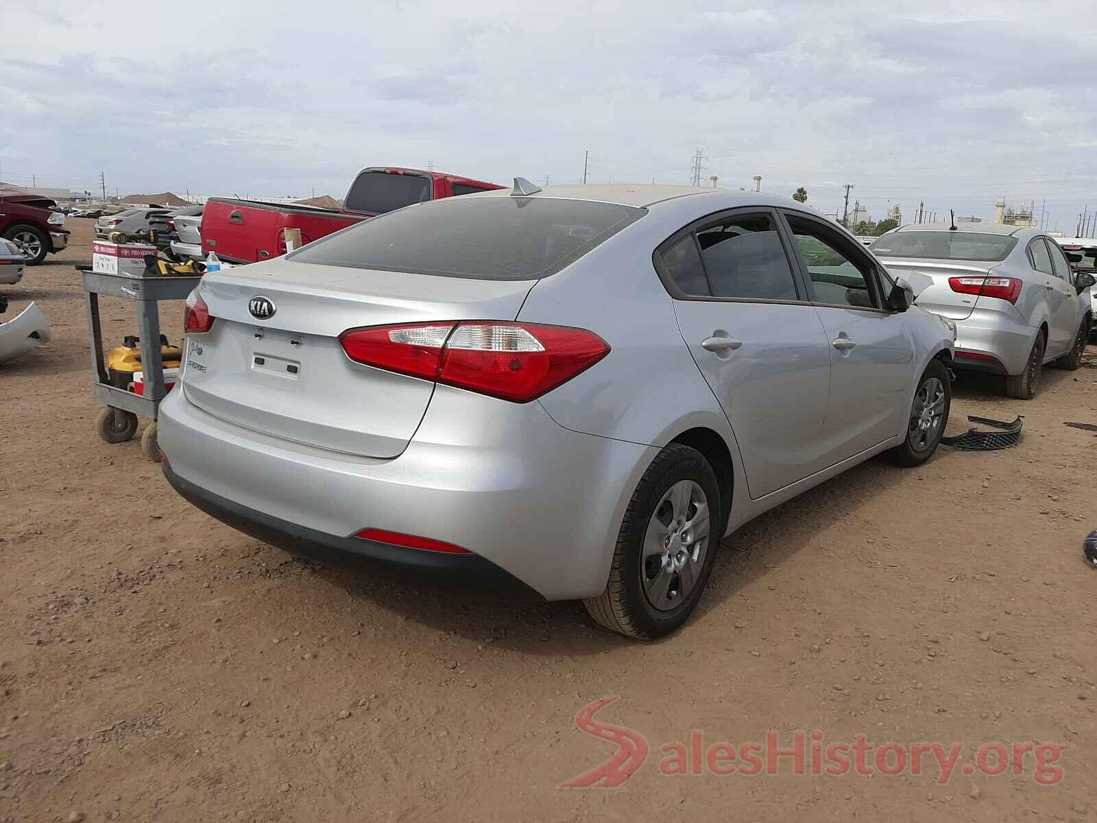 KNAFK4A64G5550410 2016 KIA FORTE