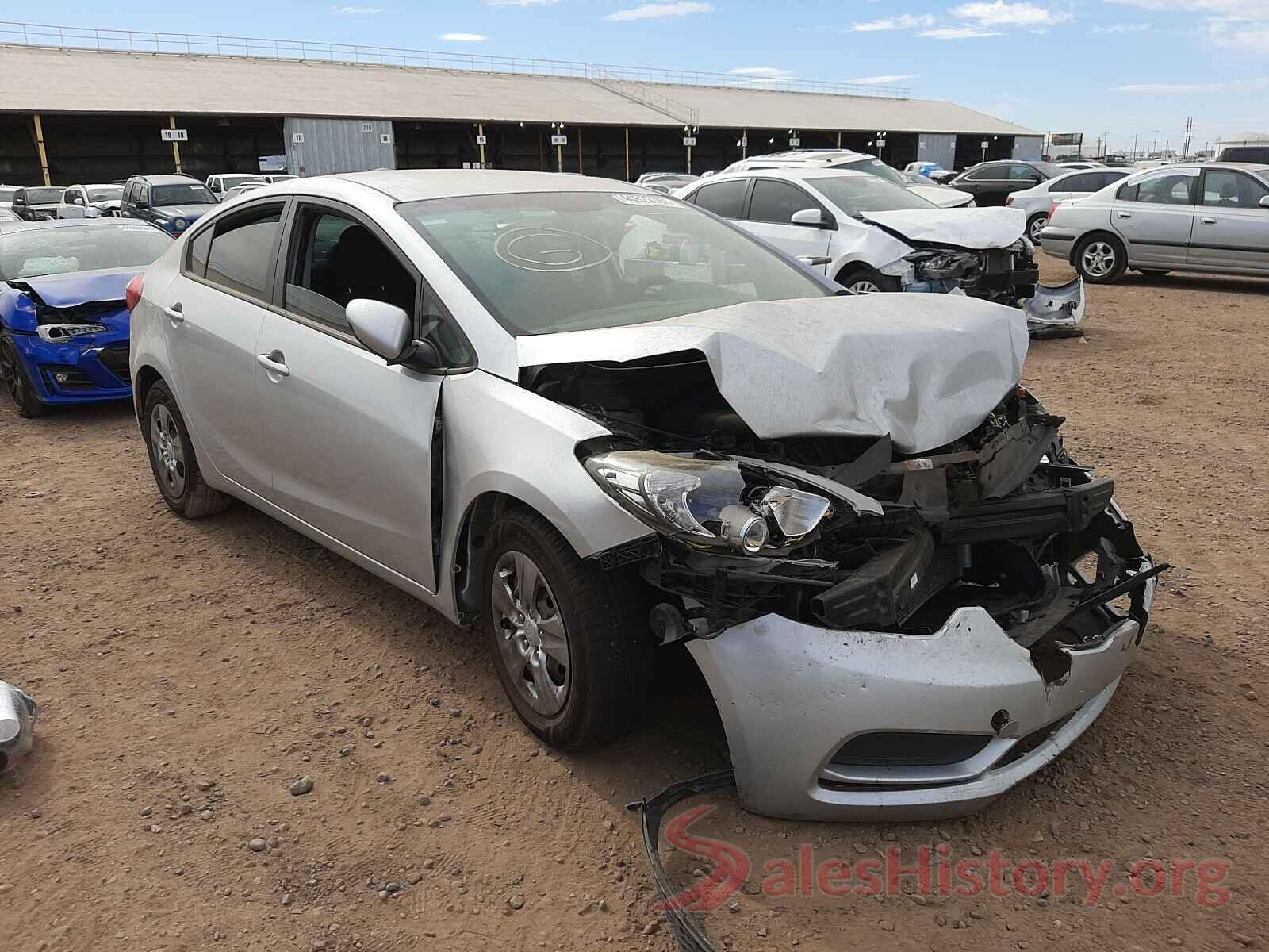 KNAFK4A64G5550410 2016 KIA FORTE