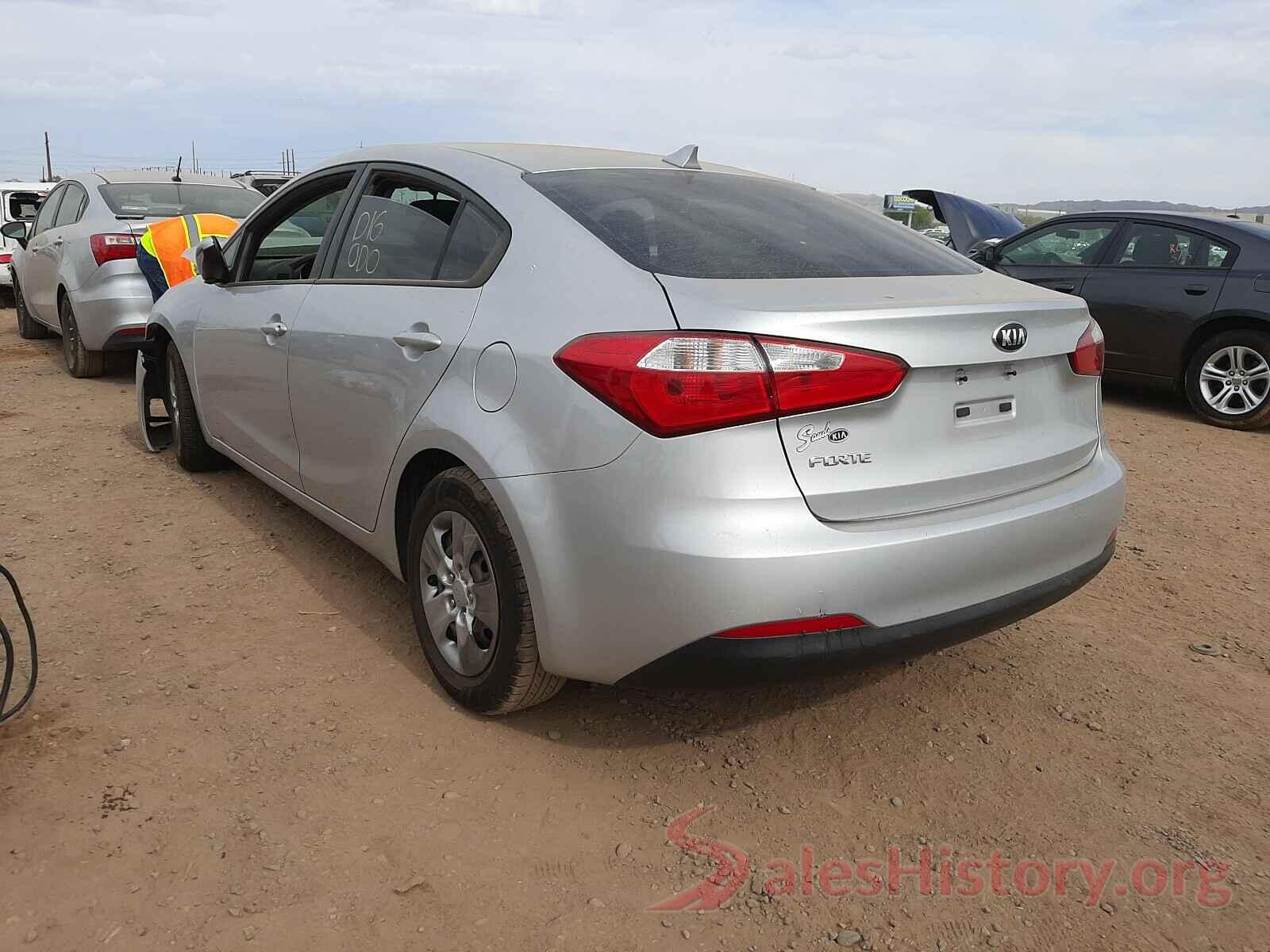 KNAFK4A64G5550410 2016 KIA FORTE