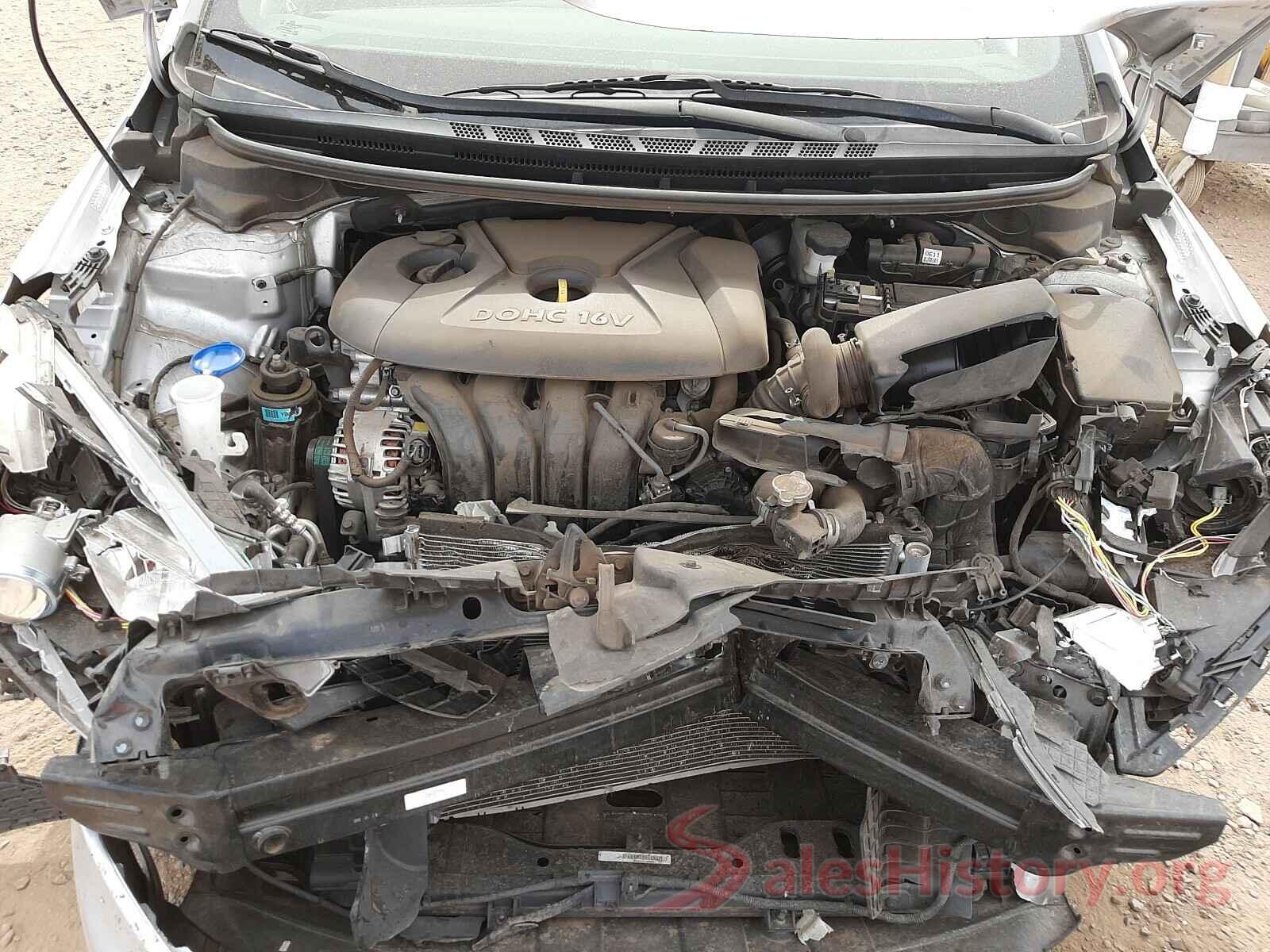 KNAFK4A64G5550410 2016 KIA FORTE