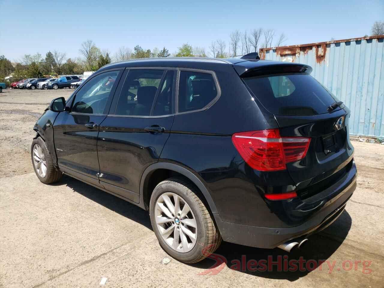 5UXWX9C30H0W69217 2017 BMW X3