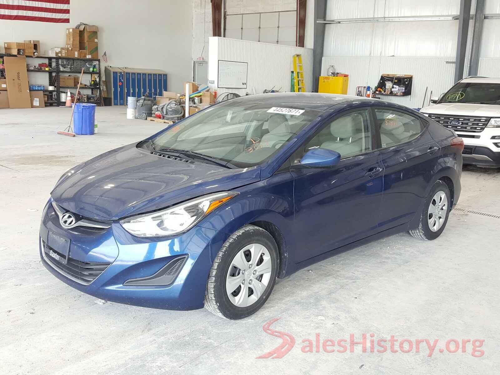 5NPDH4AE6GH763617 2016 HYUNDAI ELANTRA