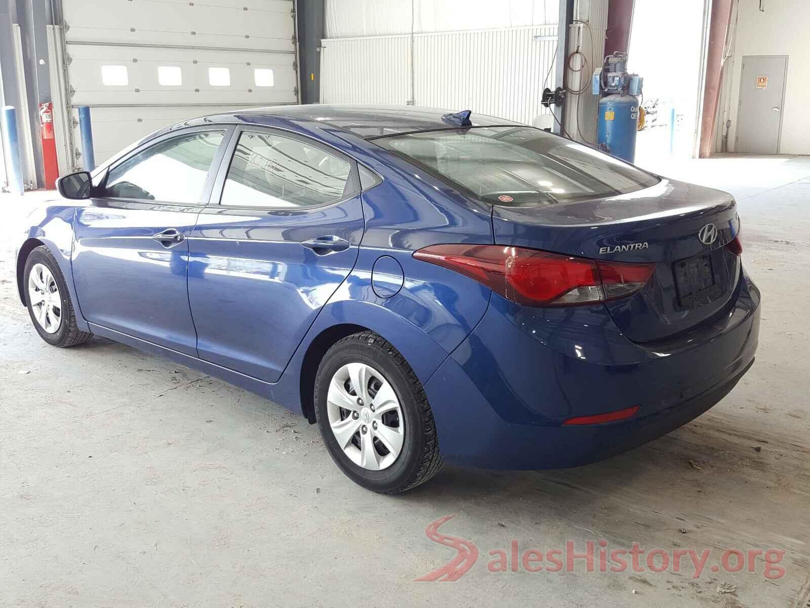 5NPDH4AE6GH763617 2016 HYUNDAI ELANTRA