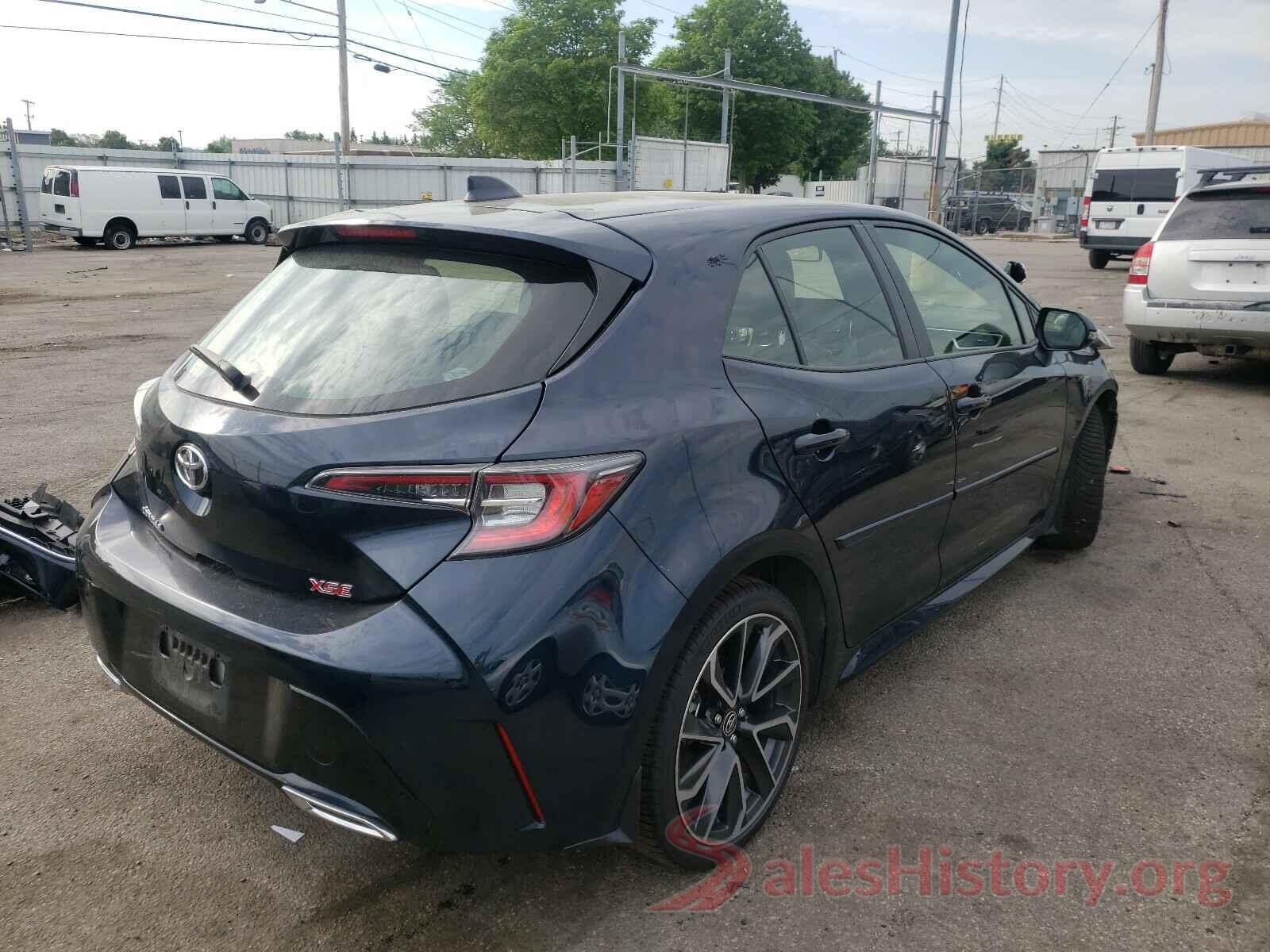 JTNK4RBE8K3040608 2019 TOYOTA COROLLA