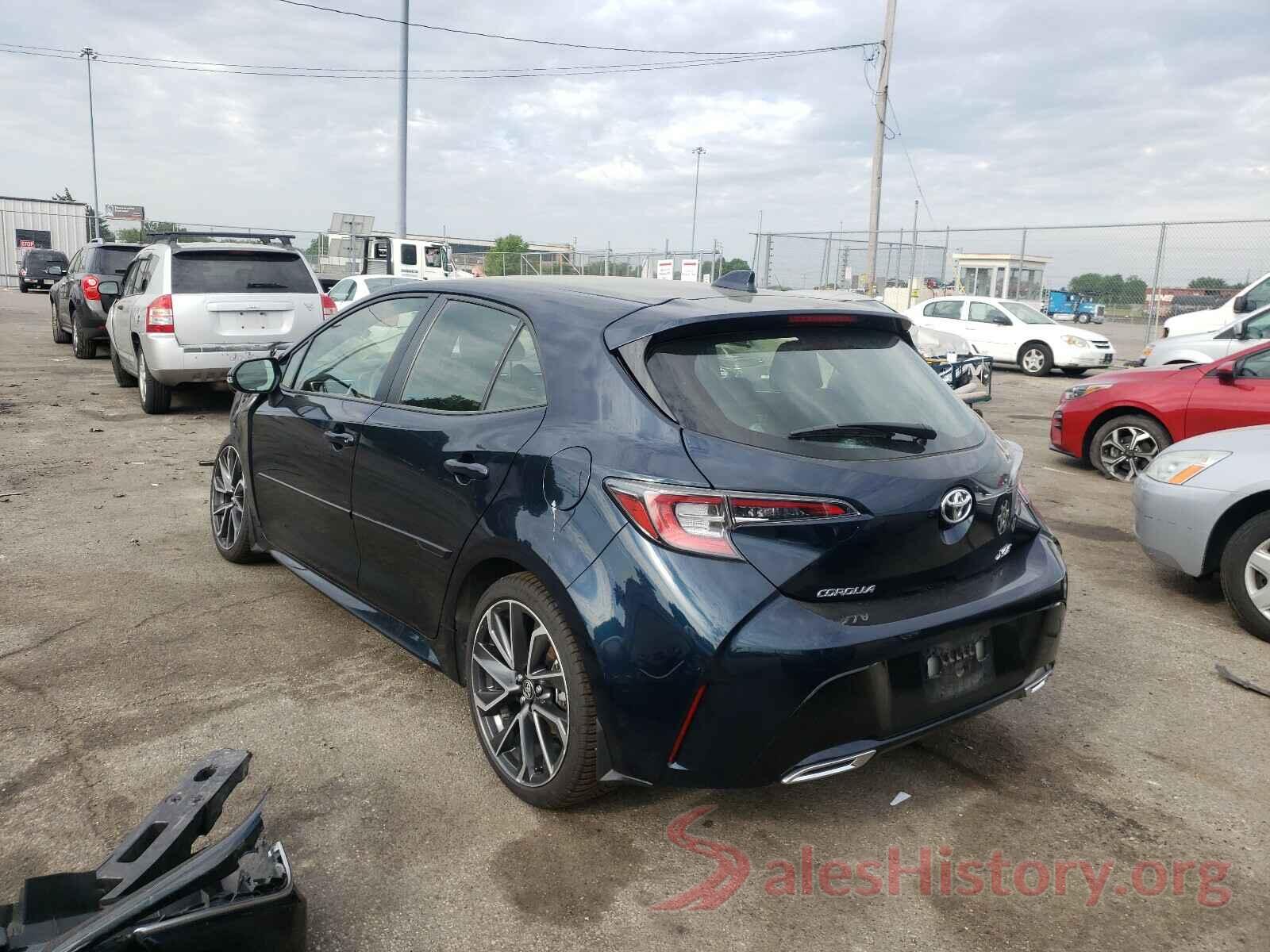 JTNK4RBE8K3040608 2019 TOYOTA COROLLA