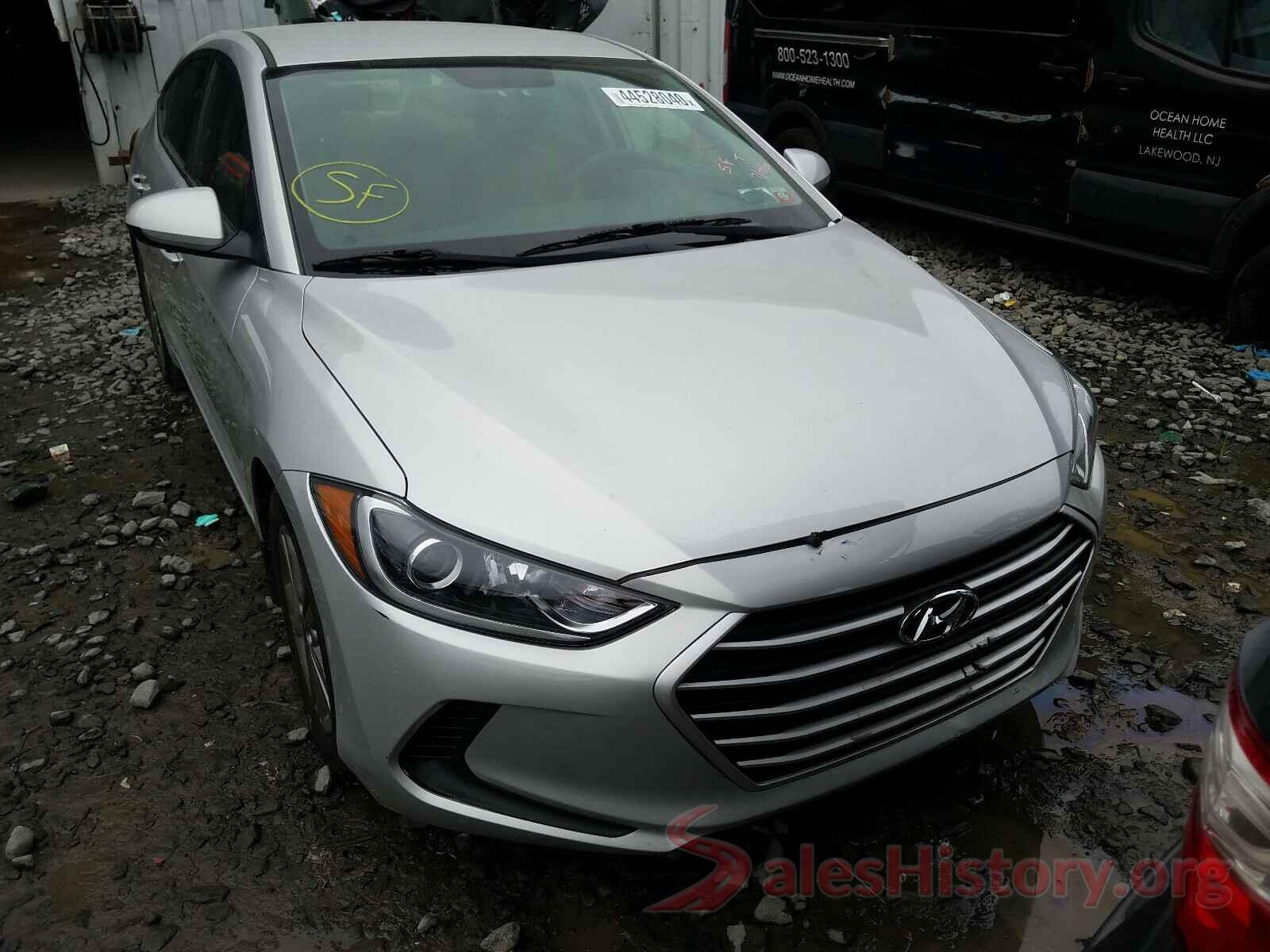 5NPD84LF5JH344977 2018 HYUNDAI ELANTRA