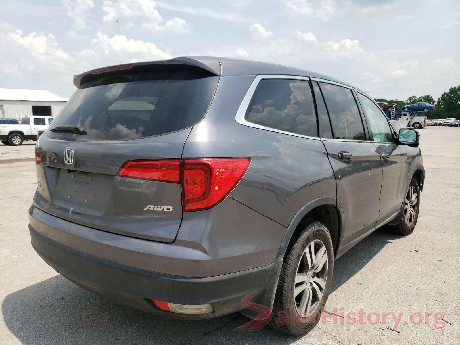 5FNYF6H80GB120911 2016 HONDA PILOT