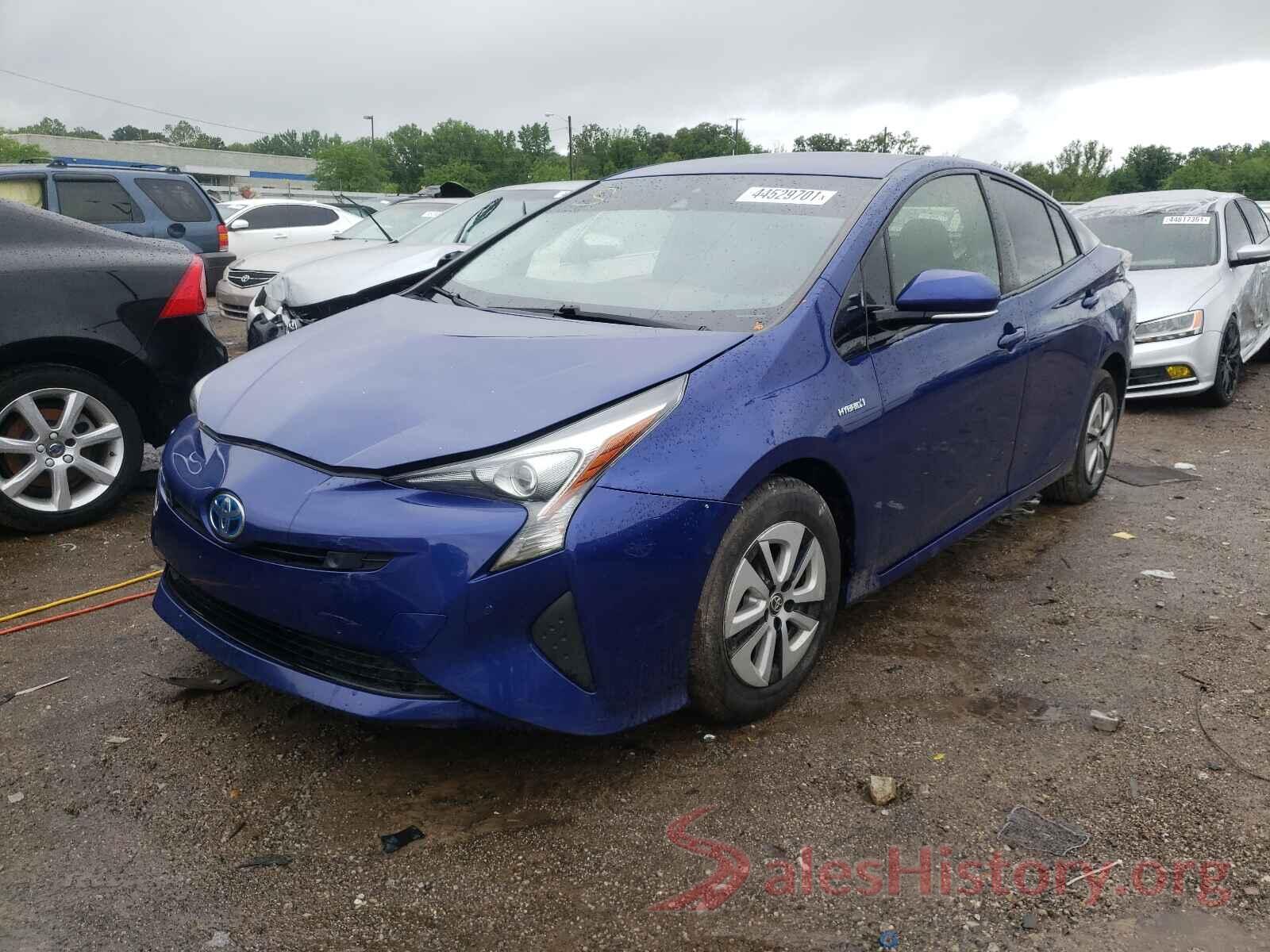 JTDKBRFU8H3048941 2017 TOYOTA PRIUS