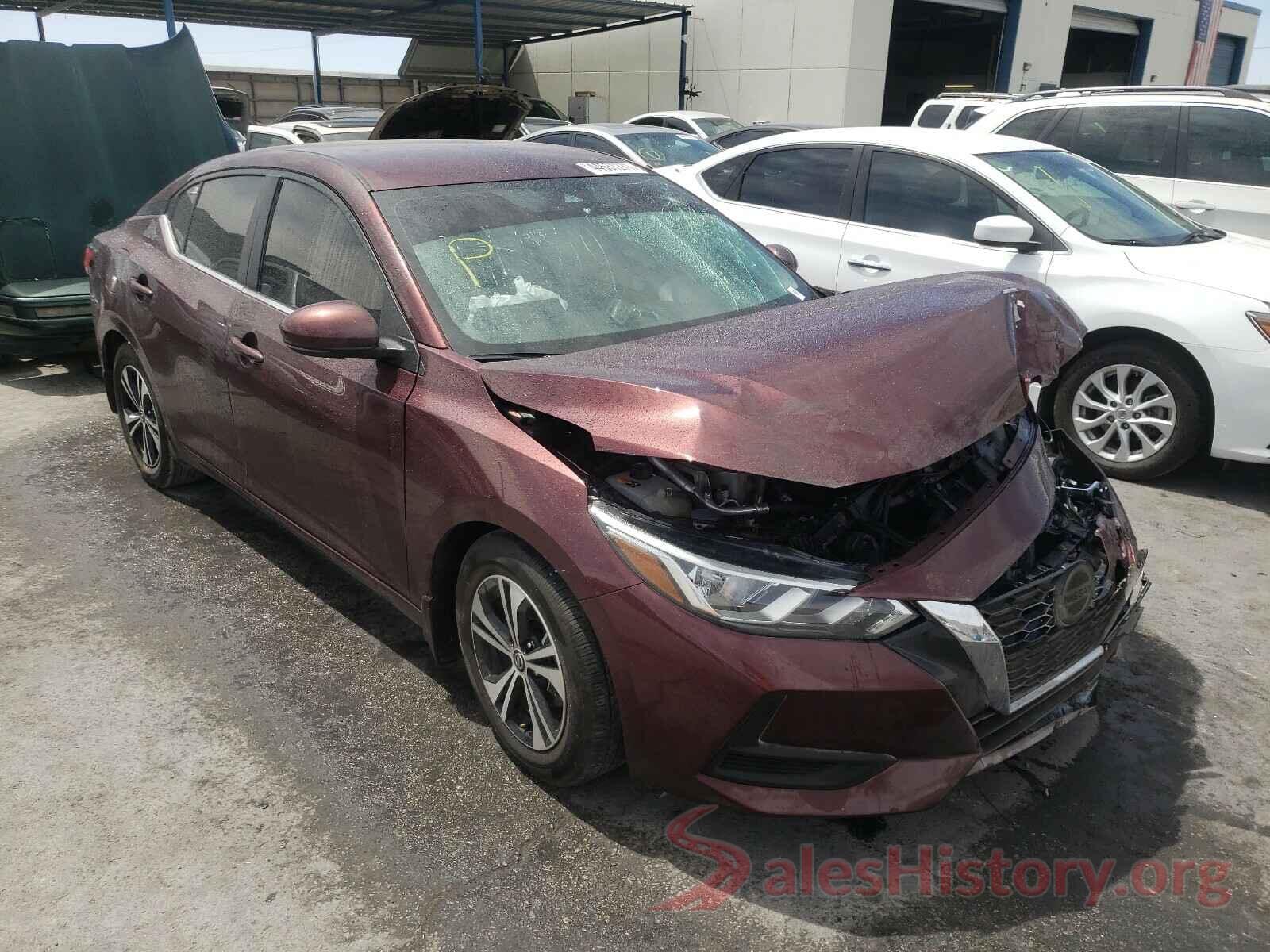 3N1AB8CV4LY226317 2020 NISSAN SENTRA