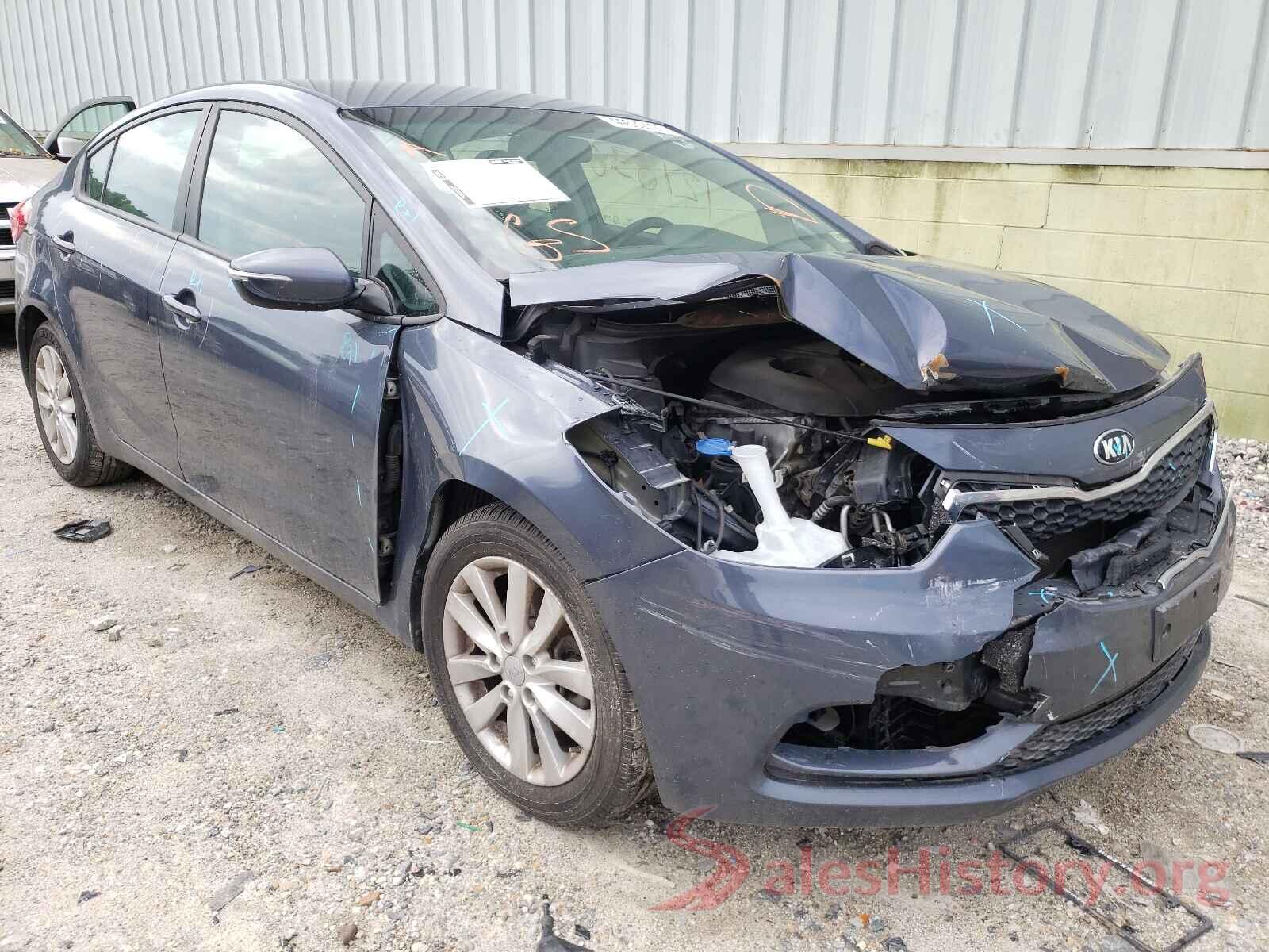 KNAFX4A66G5437477 2016 KIA FORTE