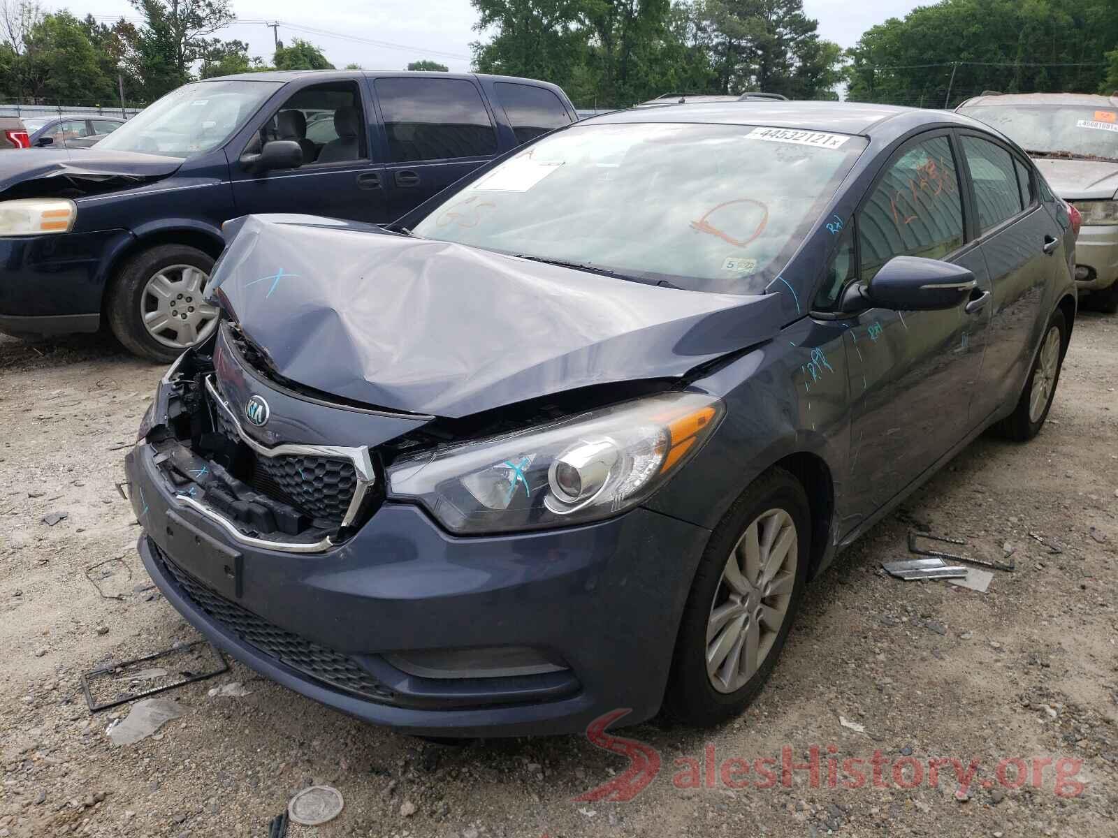 KNAFX4A66G5437477 2016 KIA FORTE