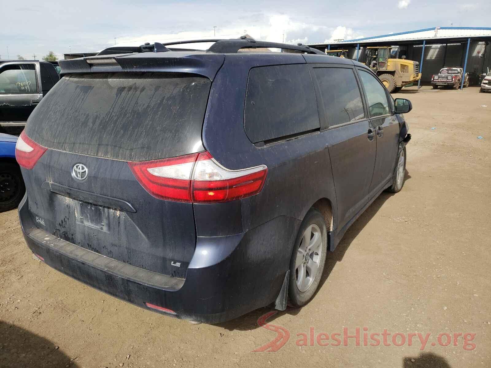 5TDKZ3DCXKS993818 2019 TOYOTA SIENNA