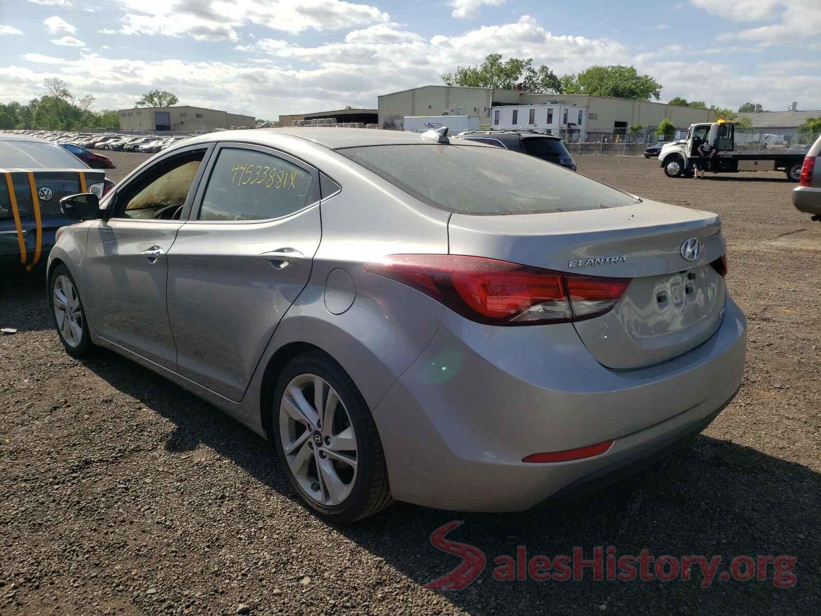 KMHDH4AE3GU522776 2016 HYUNDAI ELANTRA