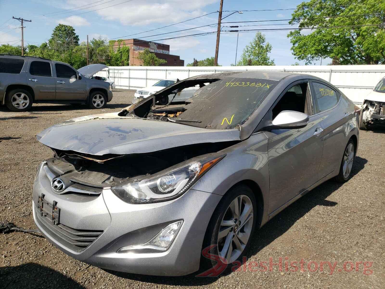 KMHDH4AE3GU522776 2016 HYUNDAI ELANTRA