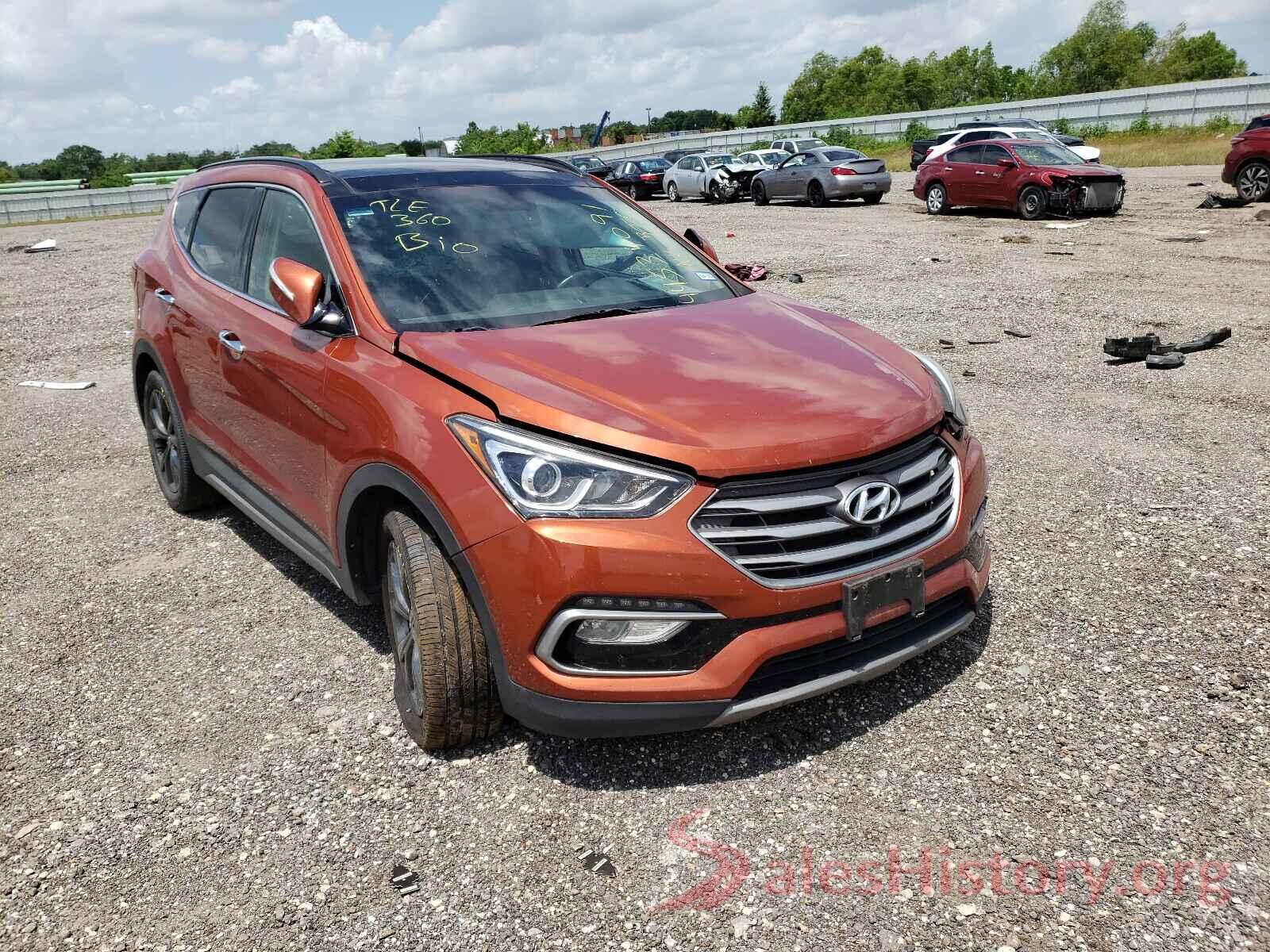 5XYZW4LA3JG504295 2018 HYUNDAI SANTA FE