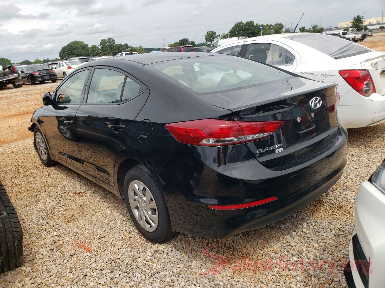 5NPD74LF6JH273596 2018 HYUNDAI ELANTRA