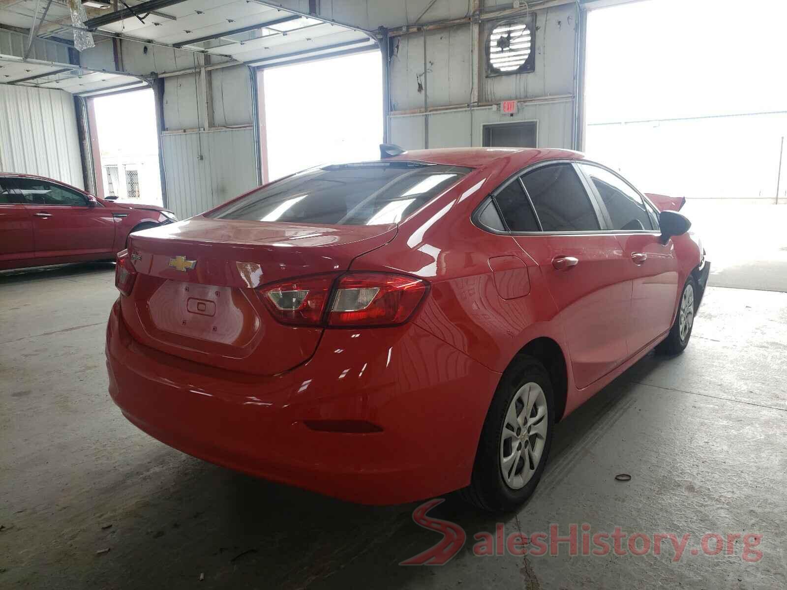 1G1BC5SMXK7134286 2019 CHEVROLET CRUZE