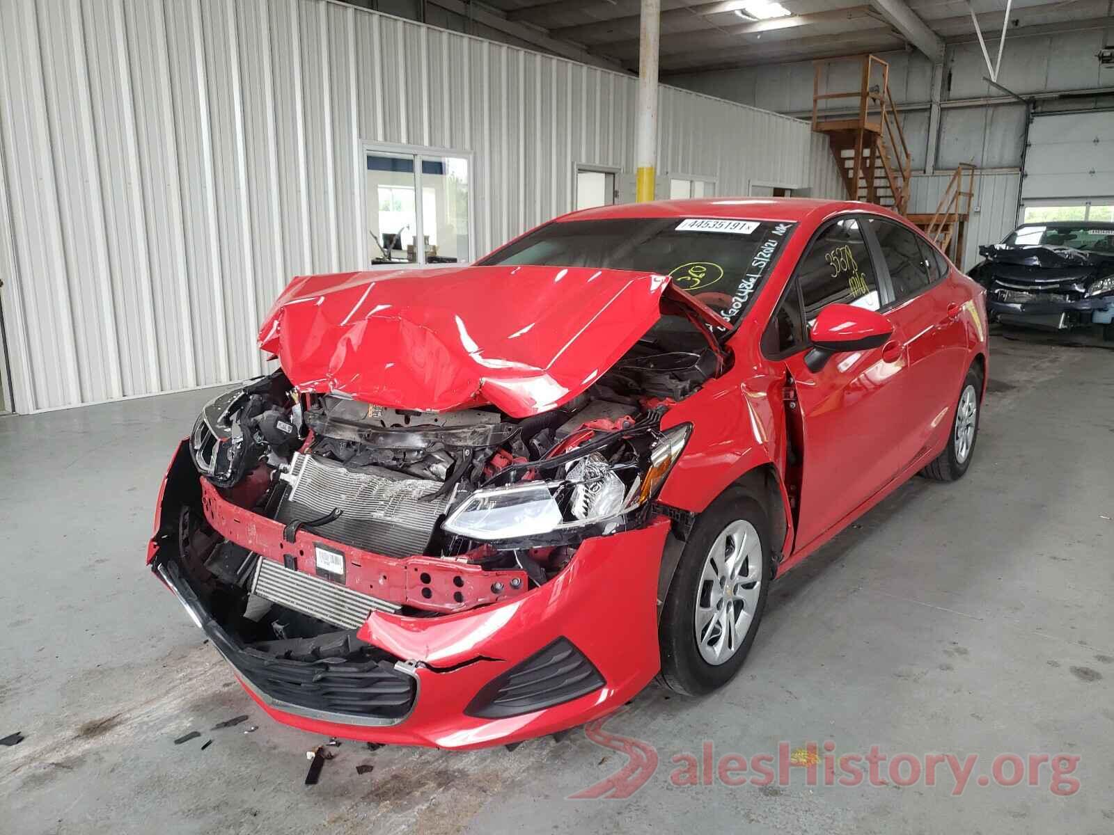 1G1BC5SMXK7134286 2019 CHEVROLET CRUZE