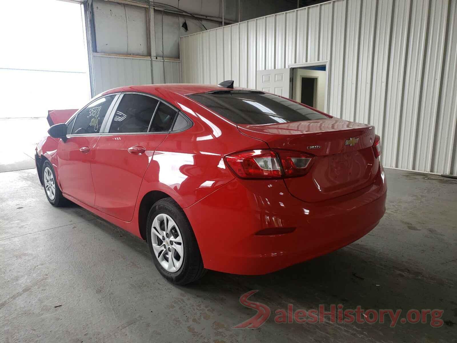 1G1BC5SMXK7134286 2019 CHEVROLET CRUZE