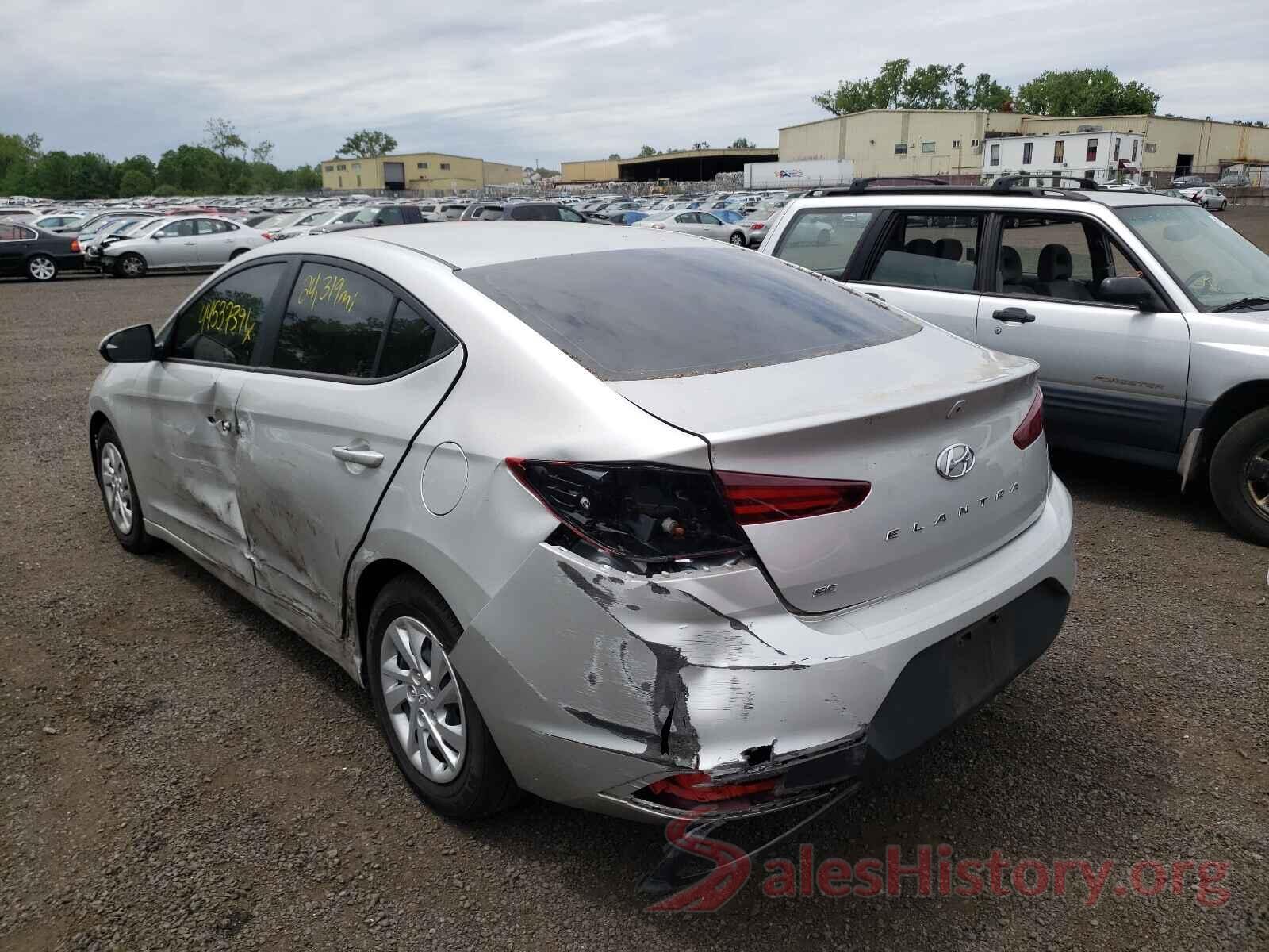 5NPD74LF0KH454596 2019 HYUNDAI ELANTRA