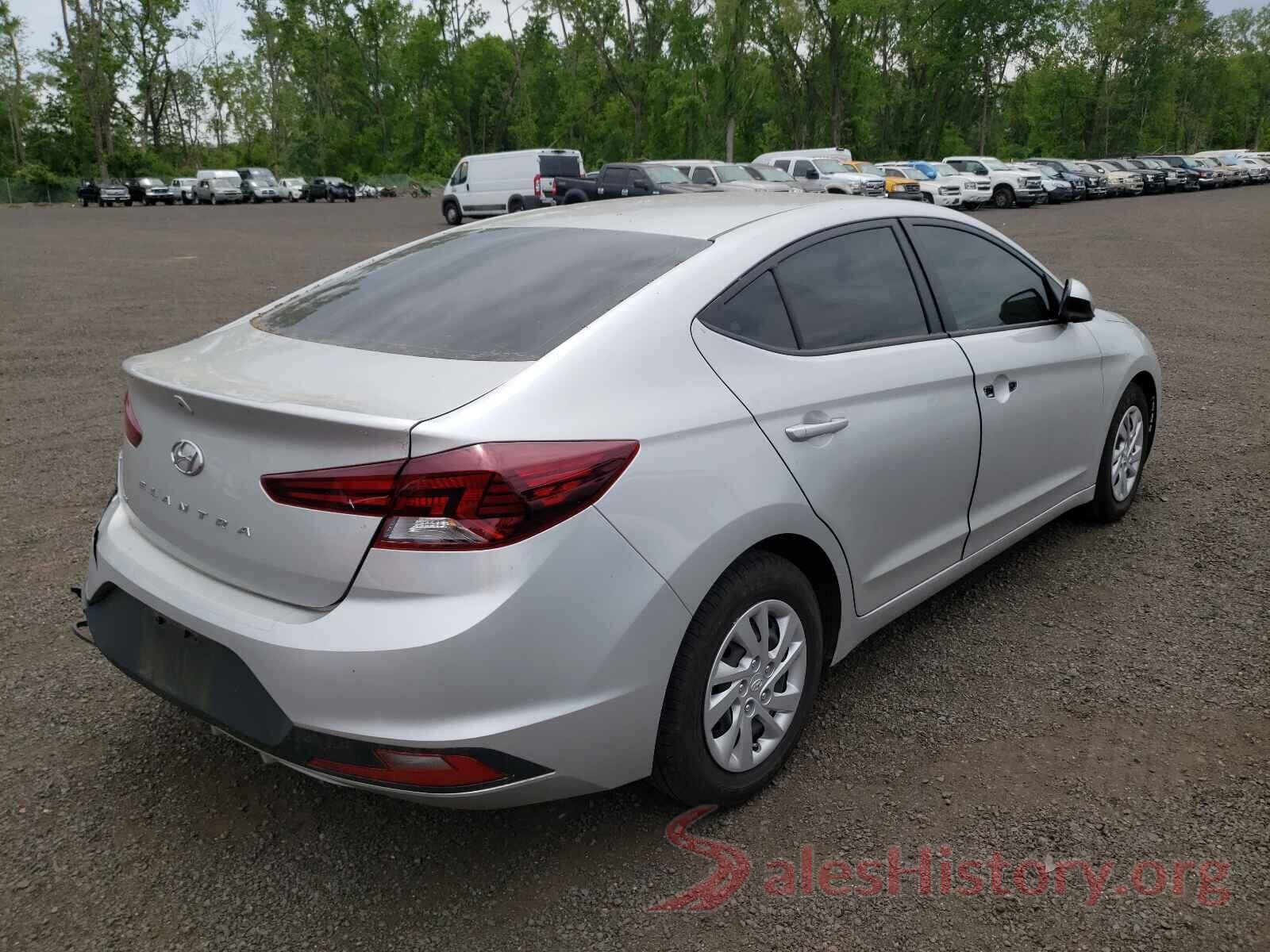 5NPD74LF0KH454596 2019 HYUNDAI ELANTRA