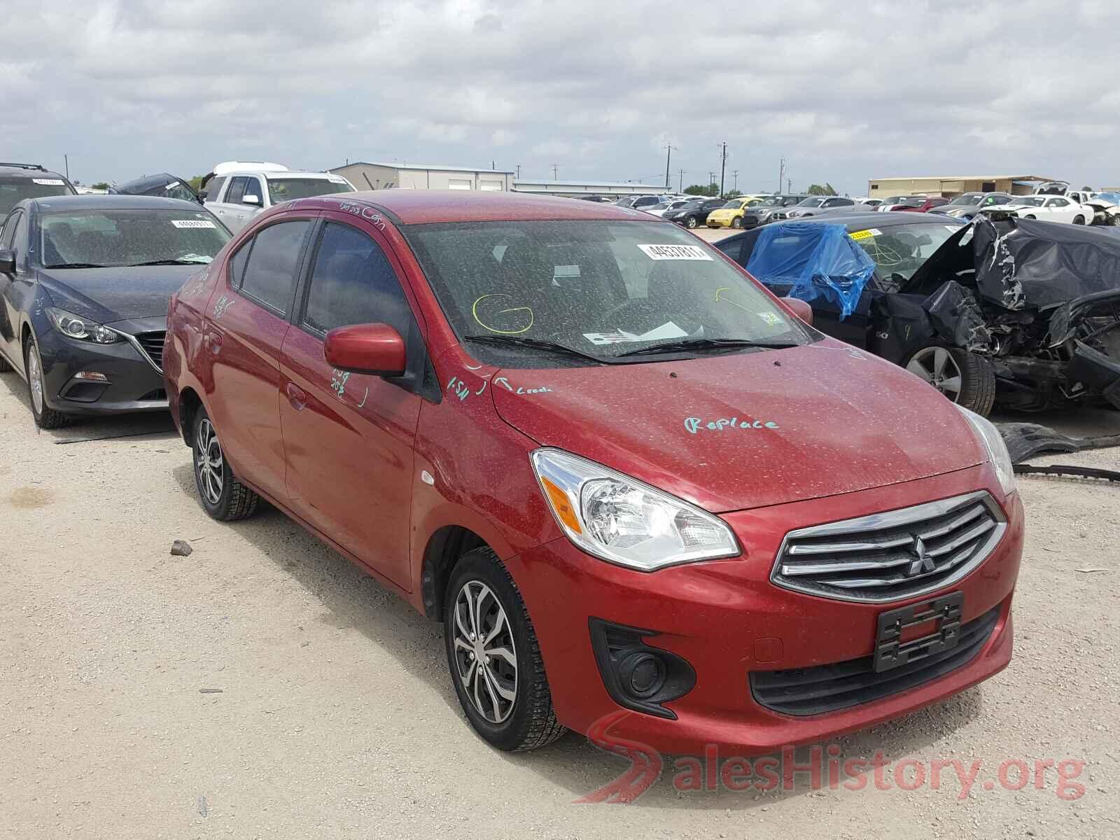 ML32F3FJ3JHF13017 2018 MITSUBISHI MIRAGE