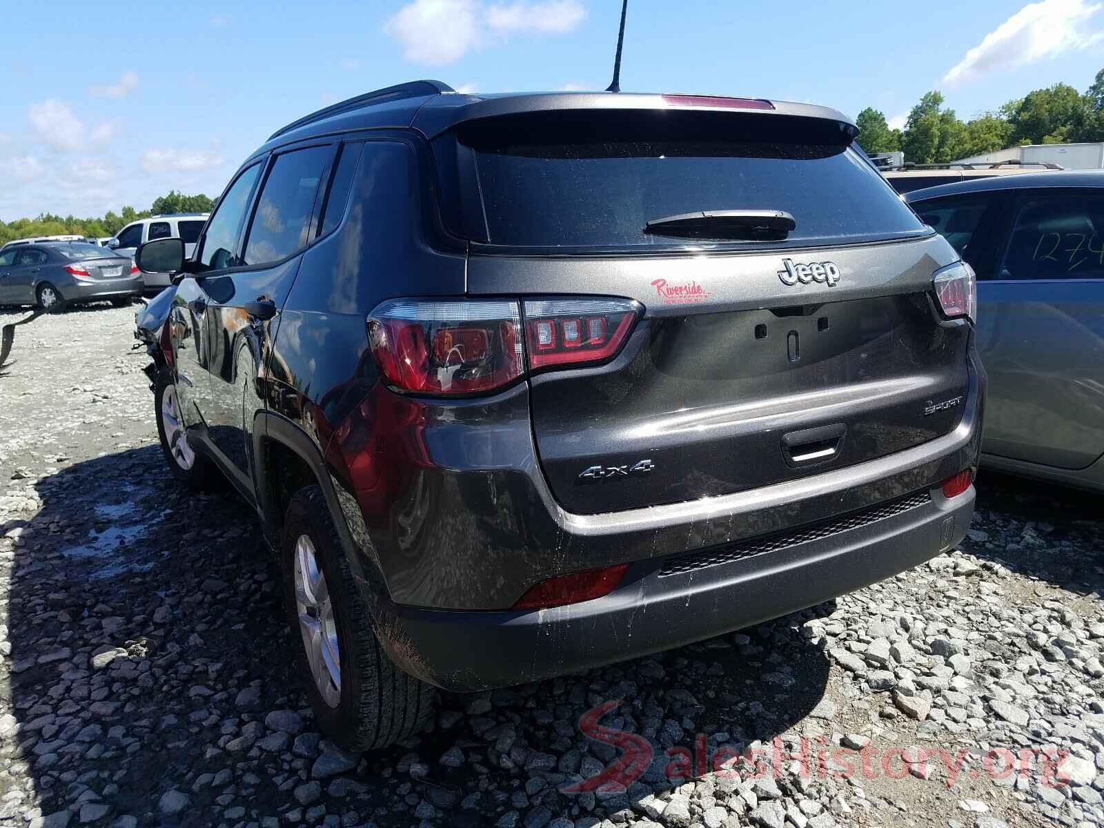 3C4NJDAB5JT190702 2018 JEEP COMPASS