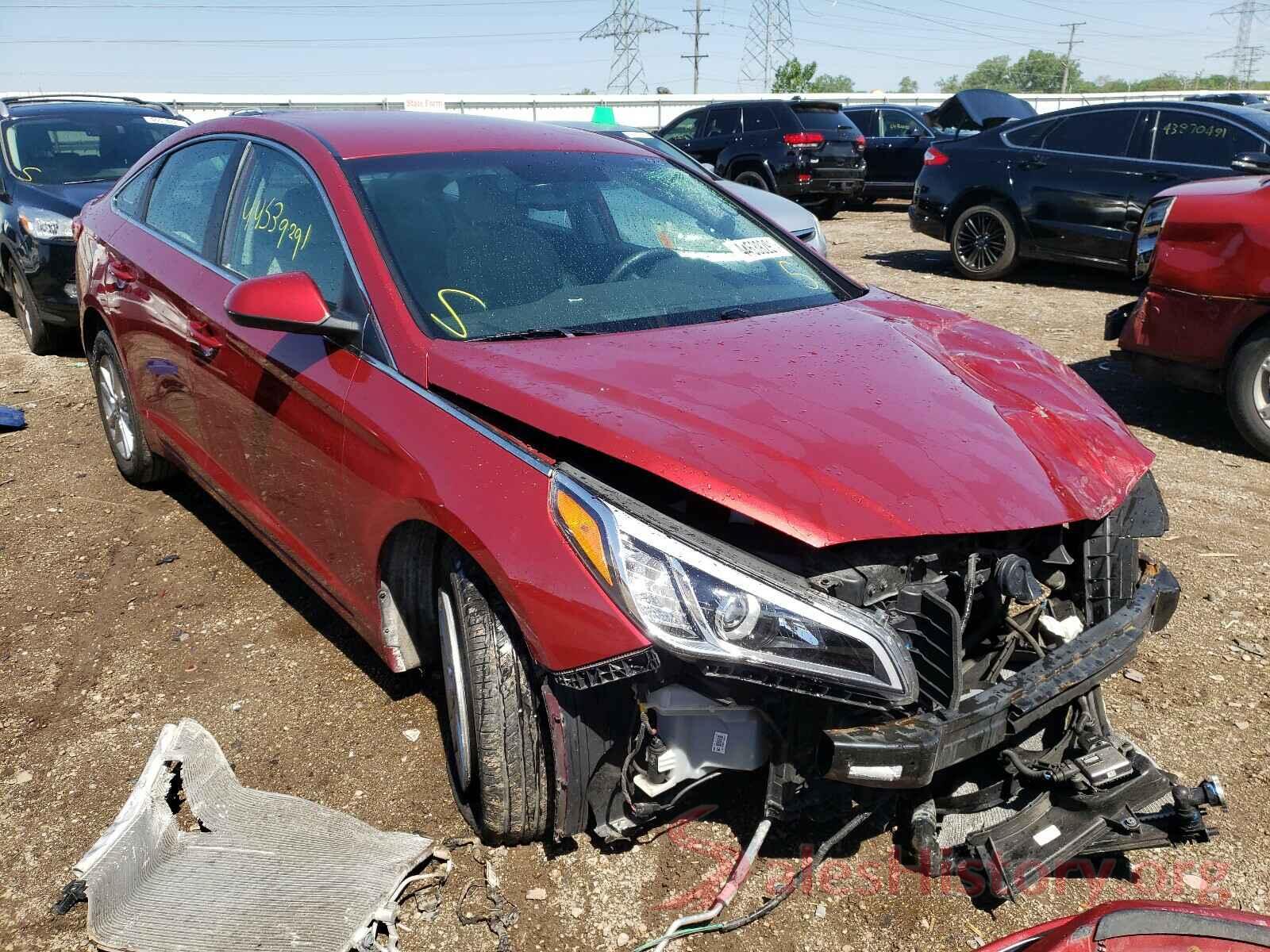 5NPE24AF4GH361822 2016 HYUNDAI SONATA